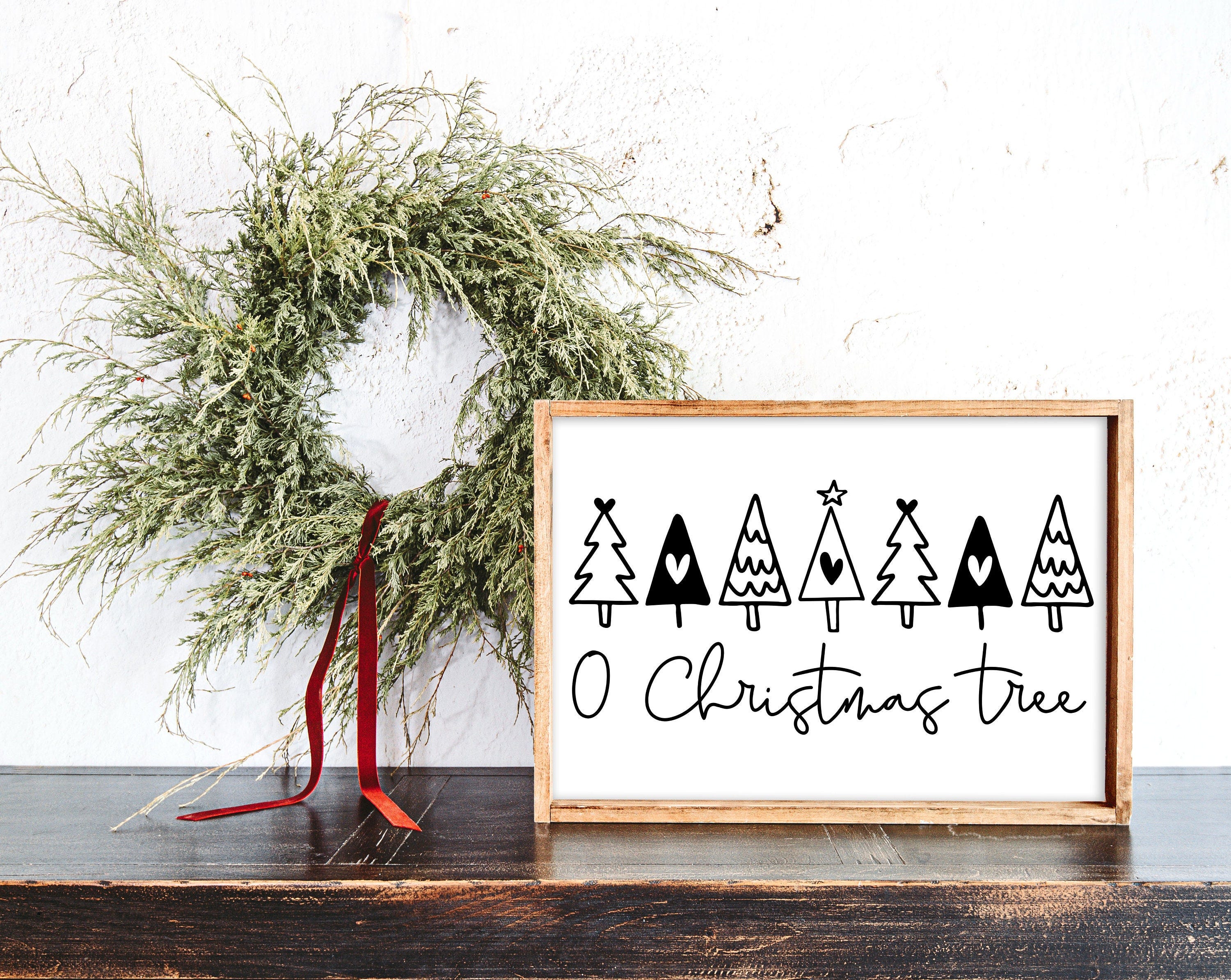 O Christmas Tree SVG | Christmas Song Svg | Holiday Cut File | Kid