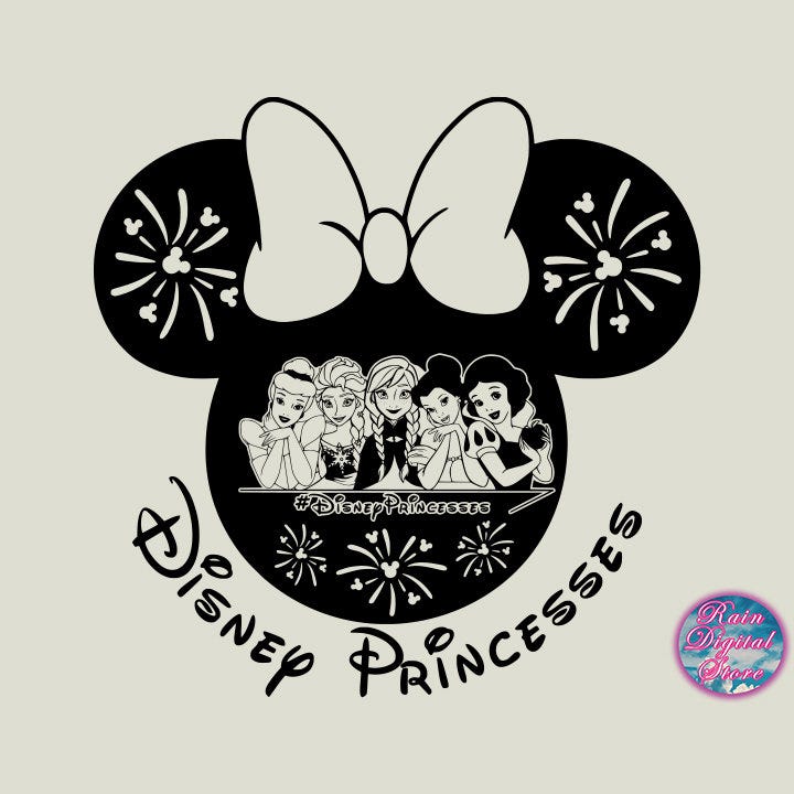 Magical Princesses SVG, Princesses PNG, Princesses Ai Eps, Family Trip Svg, Family Vacation Svg, Instant Download, Cricut File,Vinyl Cut Svg