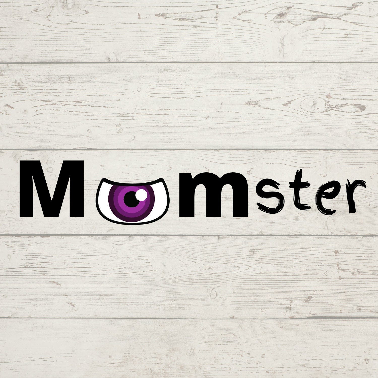 Momster SVG, Momster PNG, Files for Cricut Print, Silhouette, Mom Halloween, Mom Horror Movie, Momster definition