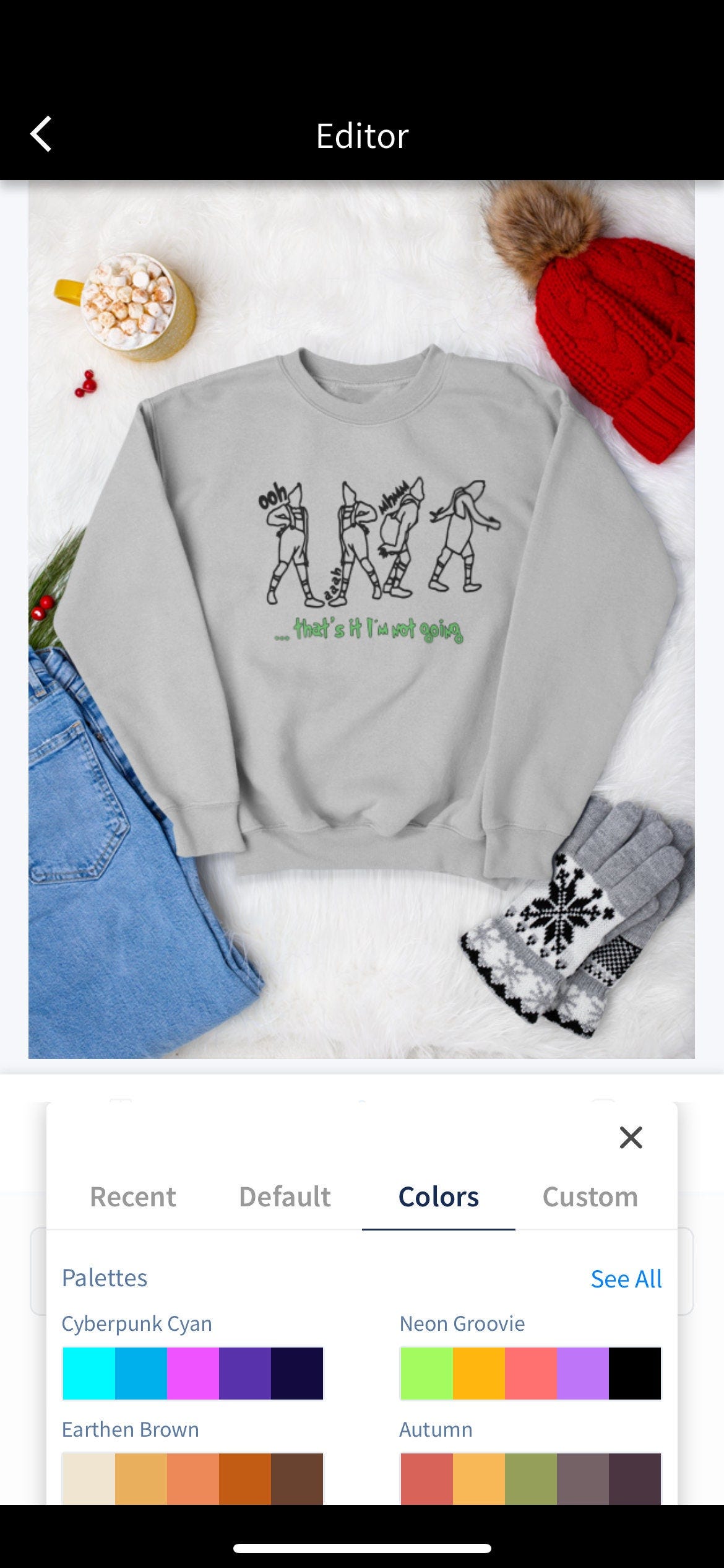 That’s It, I’m Not Going Grinch Sweatsuit | Grinch Sweatshirt | Christmas Sweatshirt | Holiday Sweatshirt | Grinch Lover