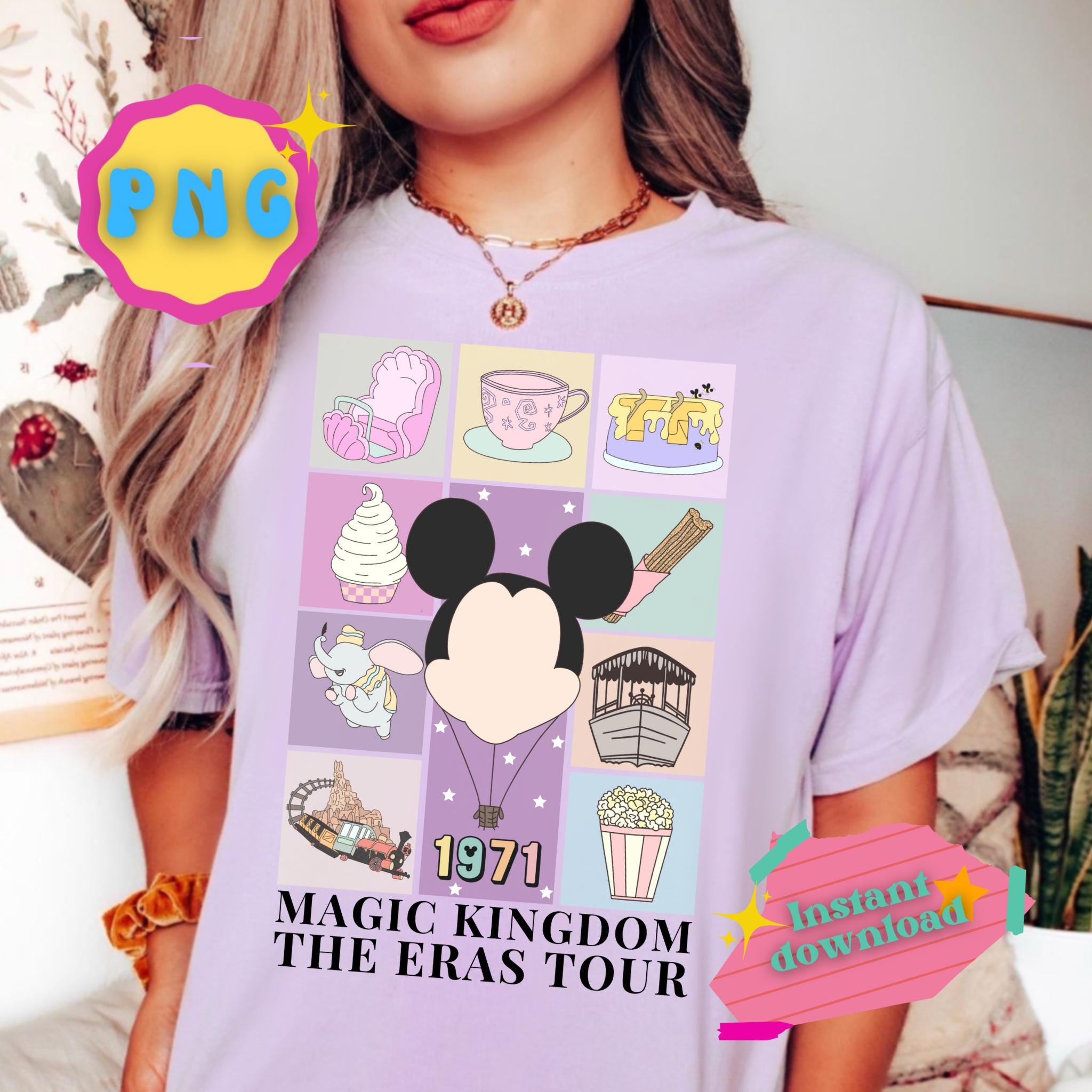 Magical Eras Tour - Magical Kingdom - PNG Digital Download