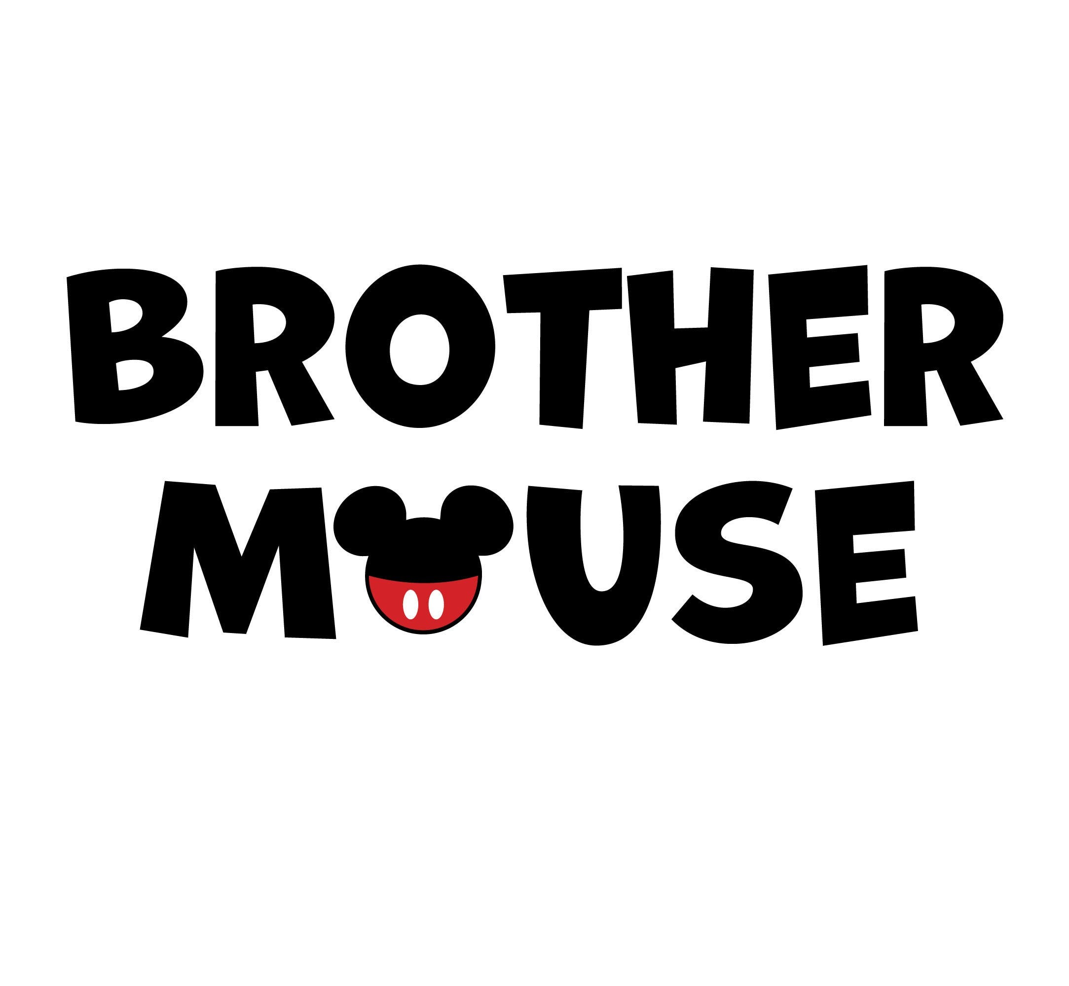 Brother Mouse SVG and PNG , Matching Family SVG, png  for shirts, Birthday, I