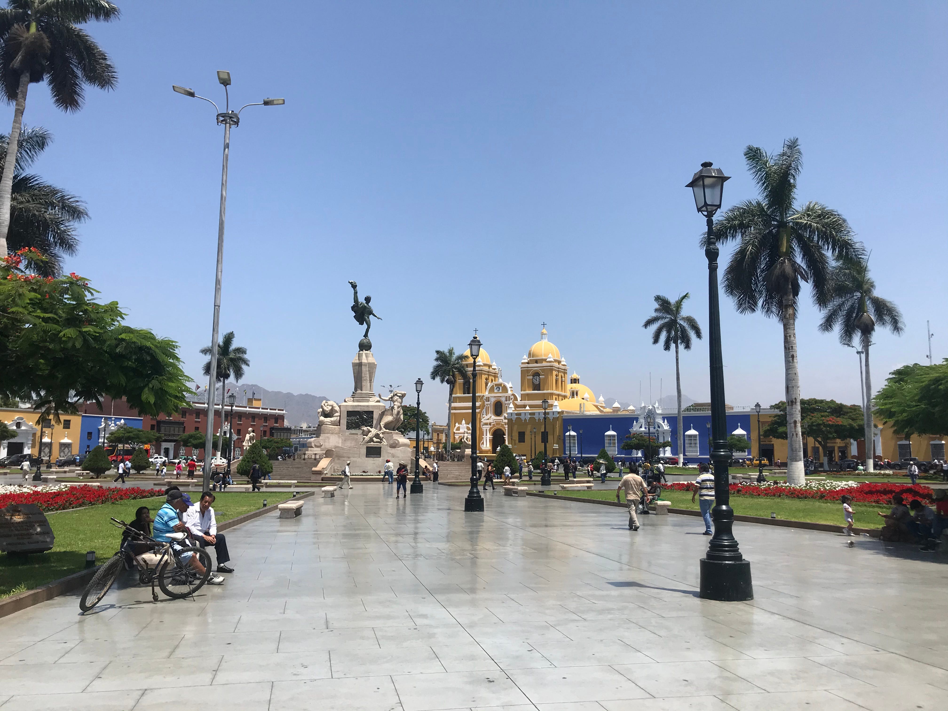 Each town has its Plaza de armas. This one being particularly colorful.