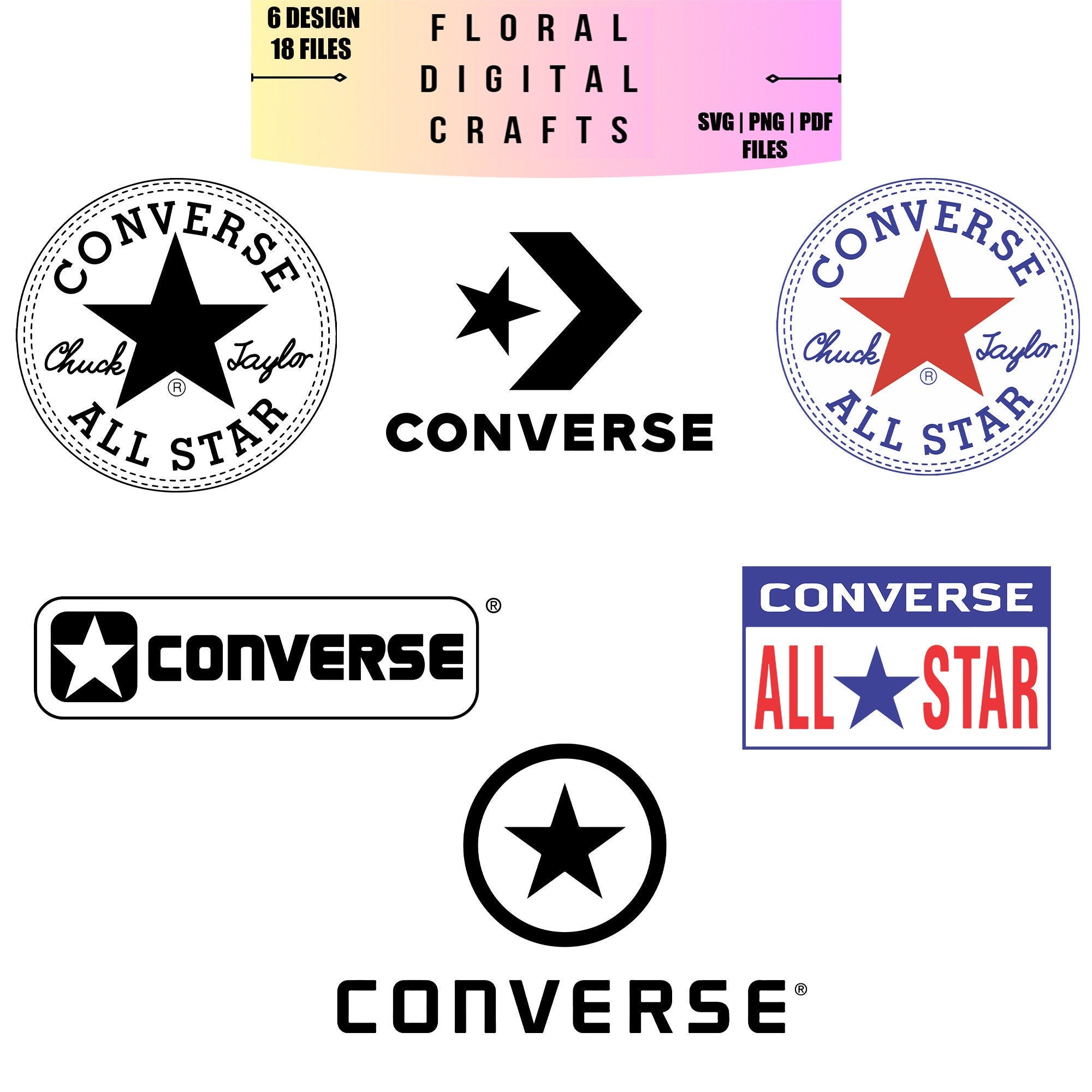 Converse Chucks and Pearls Logo, Svg Png Sticker Print Pdf, Tshirt, Shirt, Hoodie, Cupa, Stickers, Digital Prints, Cricut for svg files