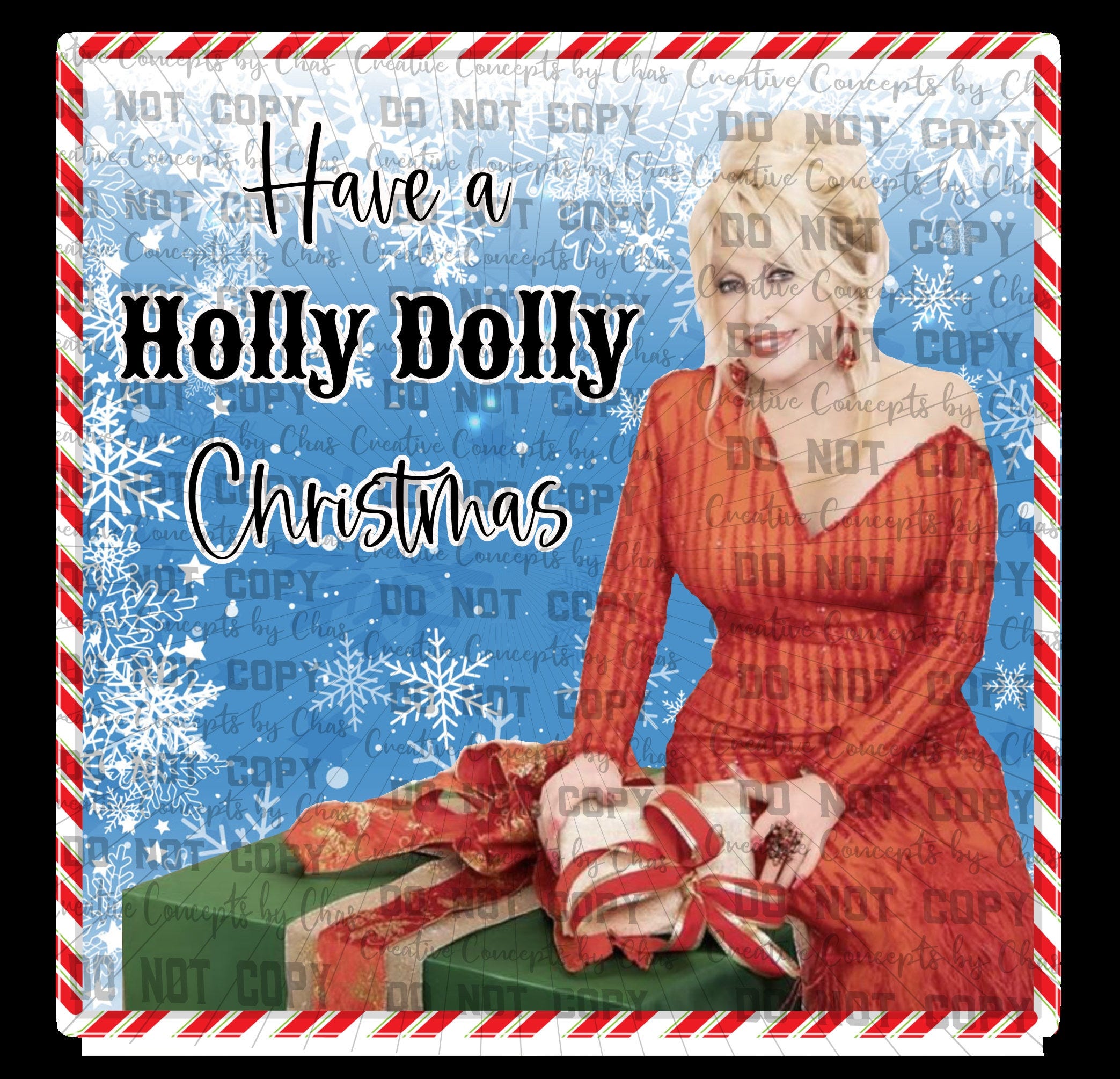 Holly Dolly Christmas PNG Dolly Parton Holiday Design Hard Candy Christmas Sublimation Digital Download Country Christmas Transparent File