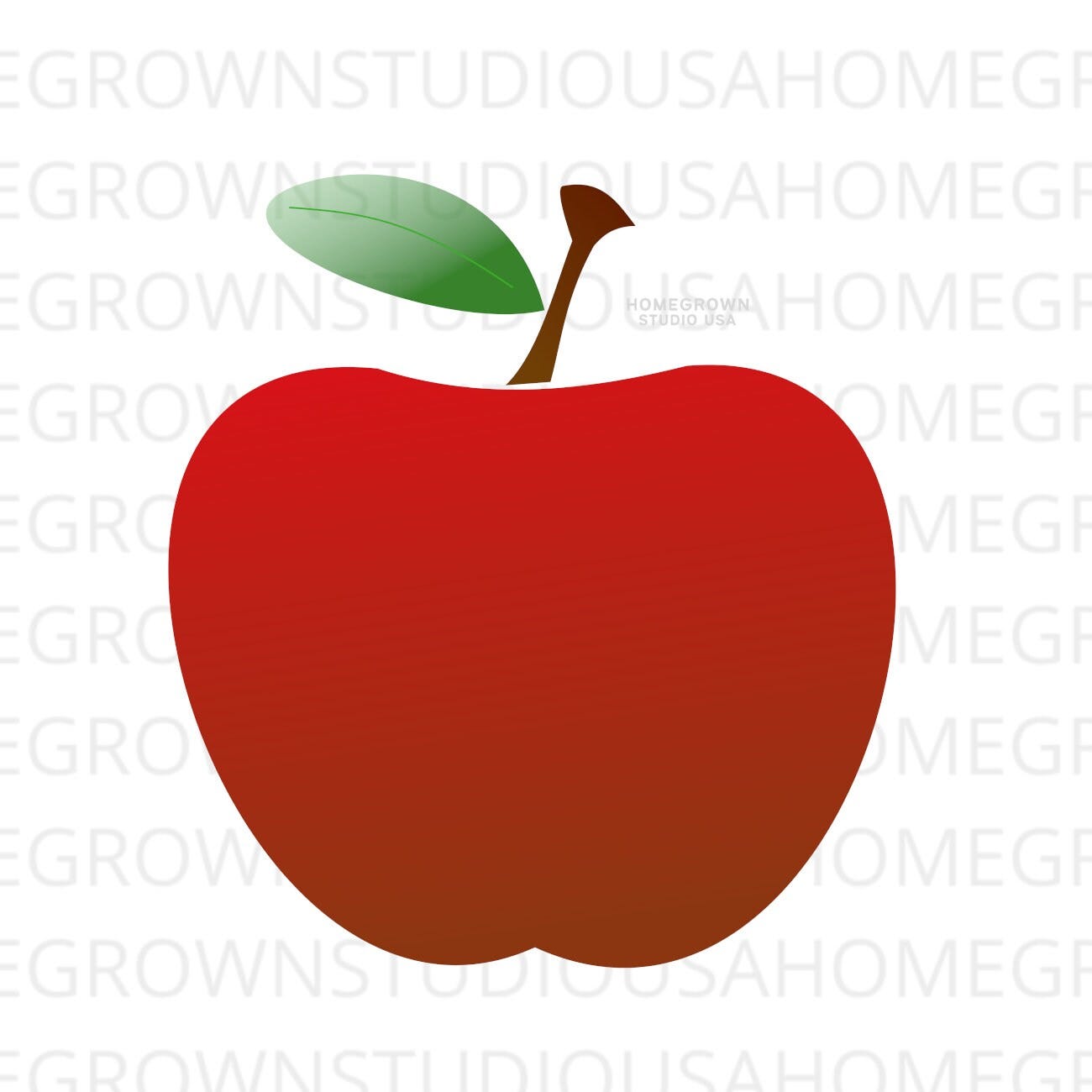 Red Apple Svg, Teacher svg, Back to School Svg, Apple Clipart, Svg, Dxf, Eps Png Jpg, Instant Download for Cricut, Glowforge orSilhouette