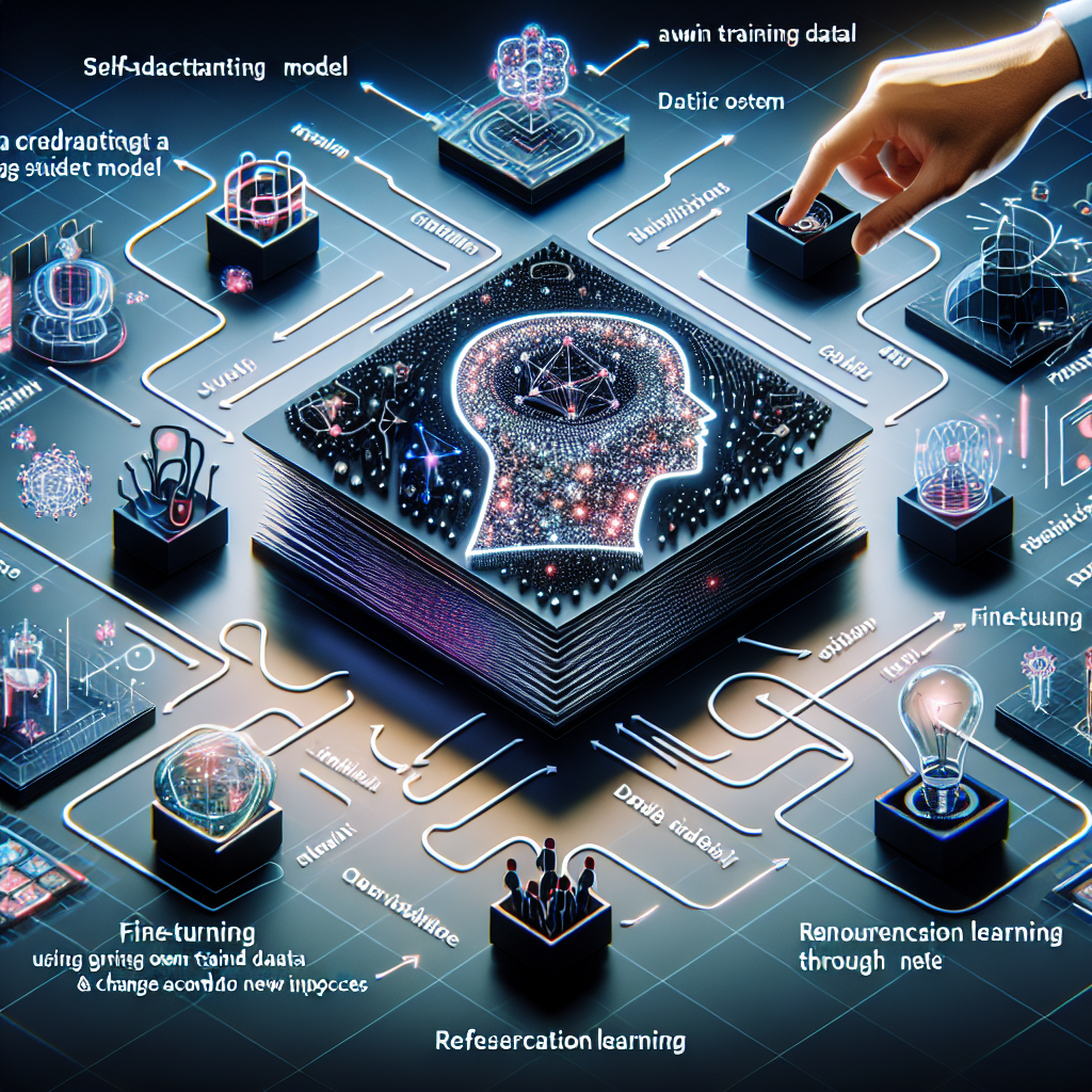 Feature Image on Self-Adapting Language Models