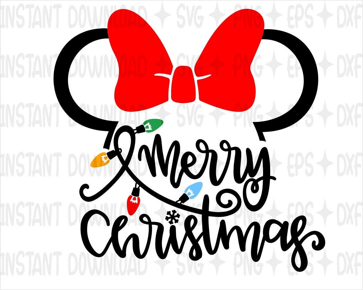 Merry Christmas SVG / Merry Christmas DXF, Christmas SVG / Svg Files, Cricut Cut Files, Silhouette Cut File