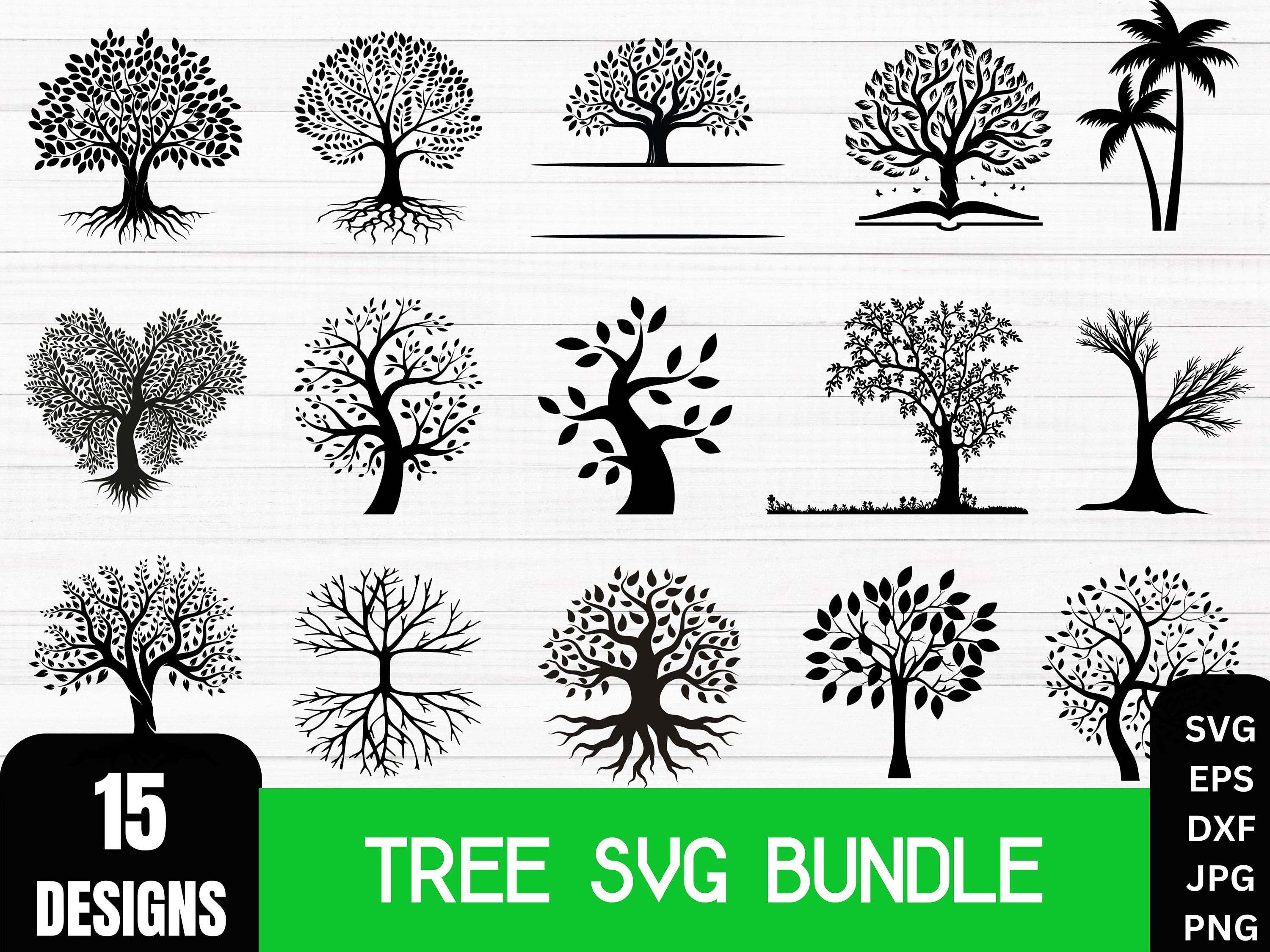 Tree svg bundle, Family Tree Svg bundle, Tree roots svg, Our Roots SVG, Family svg, Tree of Life Clipart, Tree Cut File, Tree Svg, Trees Svg