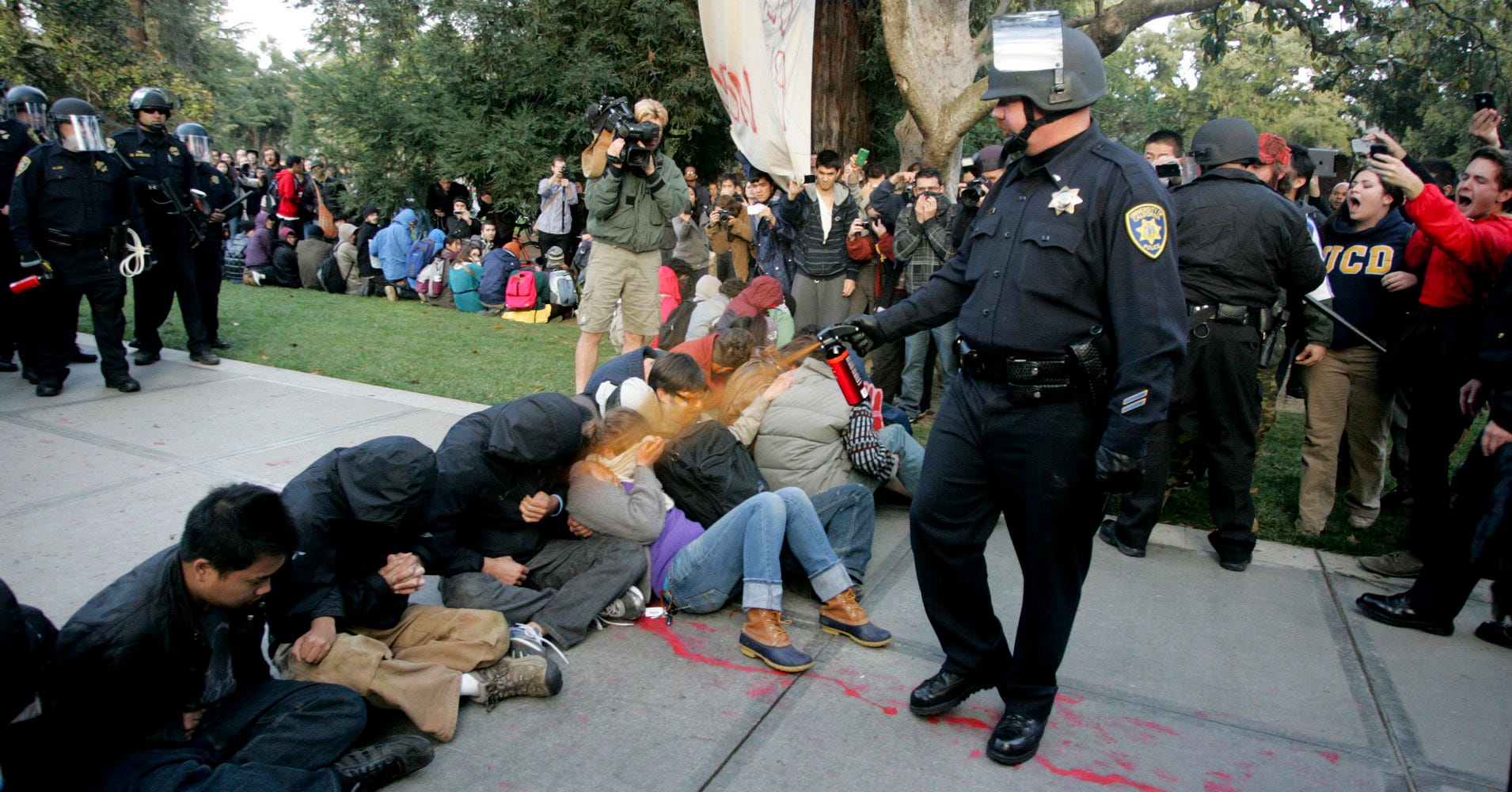 "Pepper Spray Cop" at UC Davis