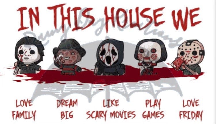 In this House we- Horror movie (Digital Image)