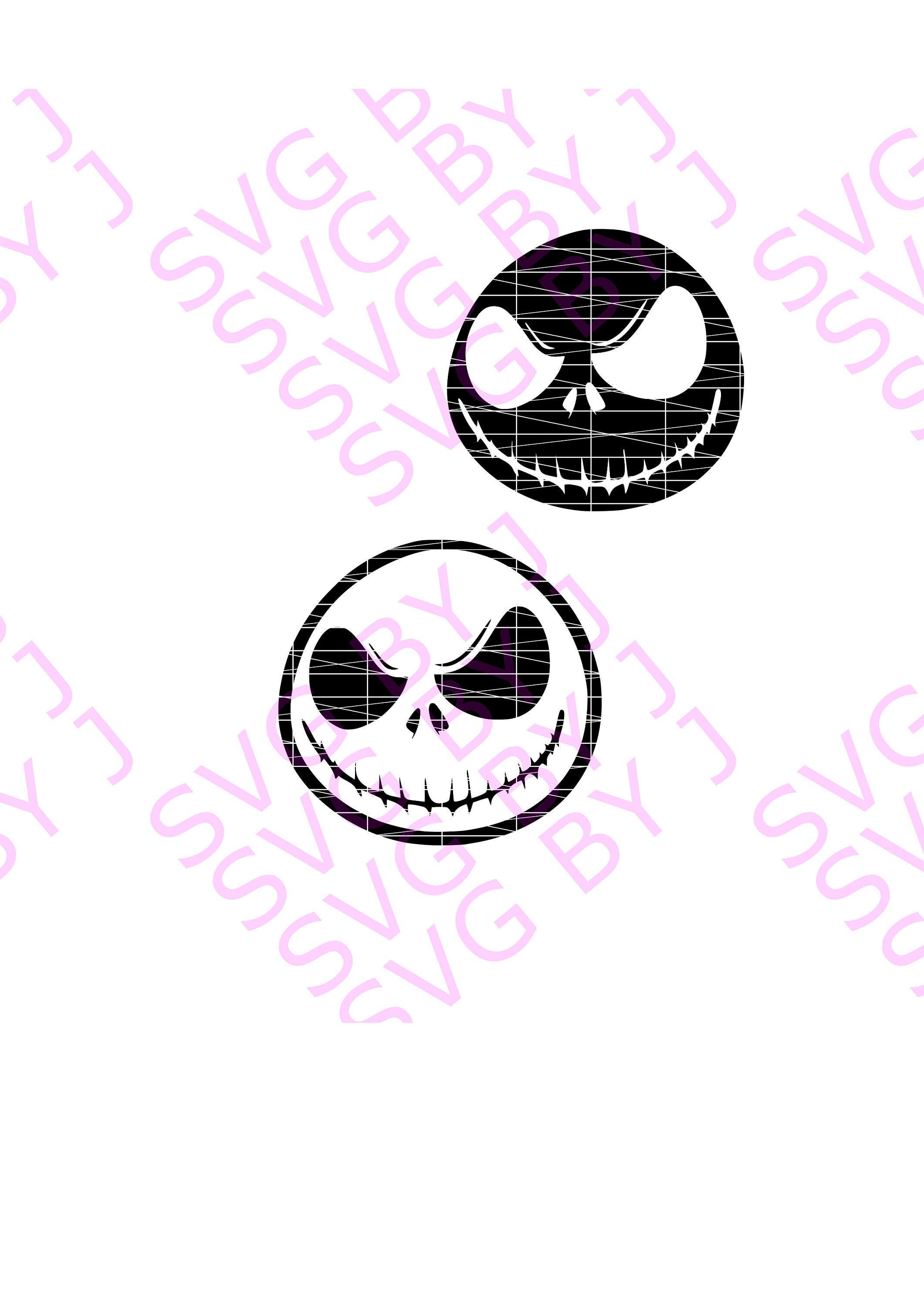 Layered A Nightmare before Christmas Bundle Black and White, Jack Skellington SVG, png, dxf, cameo, cricut, sumblimation graphics, 300 DPI