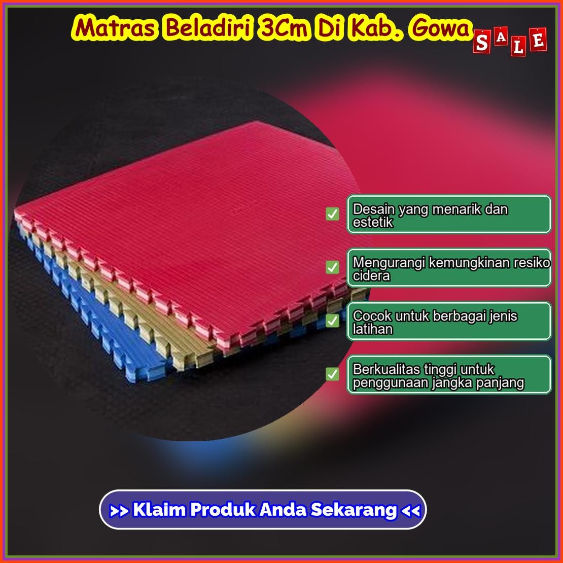 Matras Beladiri 3Cm Di Kab Gowa