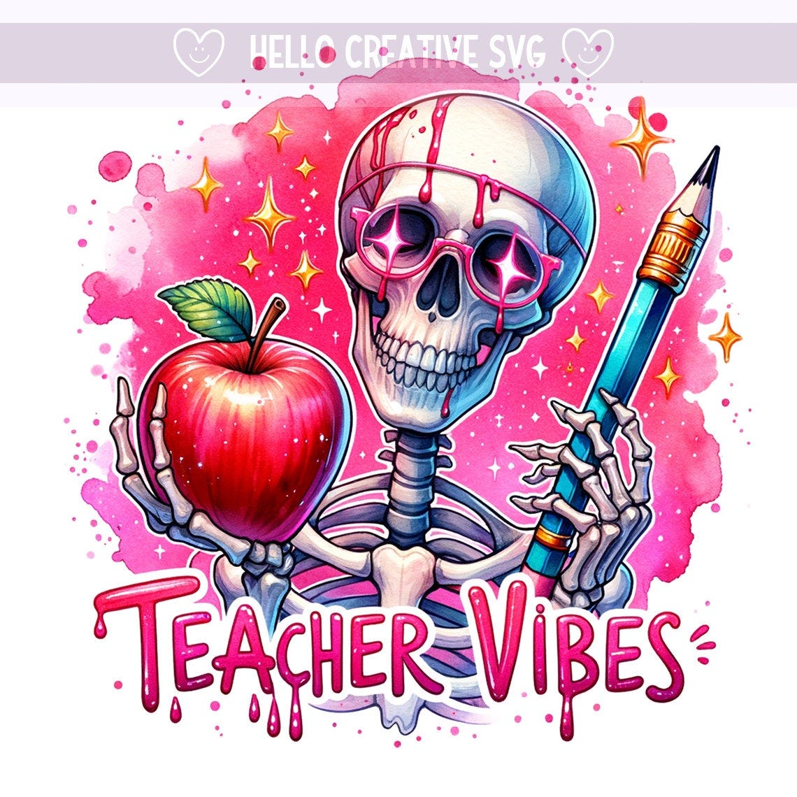 Teacher PNG, Teacher Vibes PNG, Snarky Skeleton, Teaching Skull, Teacher Png, Teacher Skeleton Png, Sublimation Design, PNG Digital Download