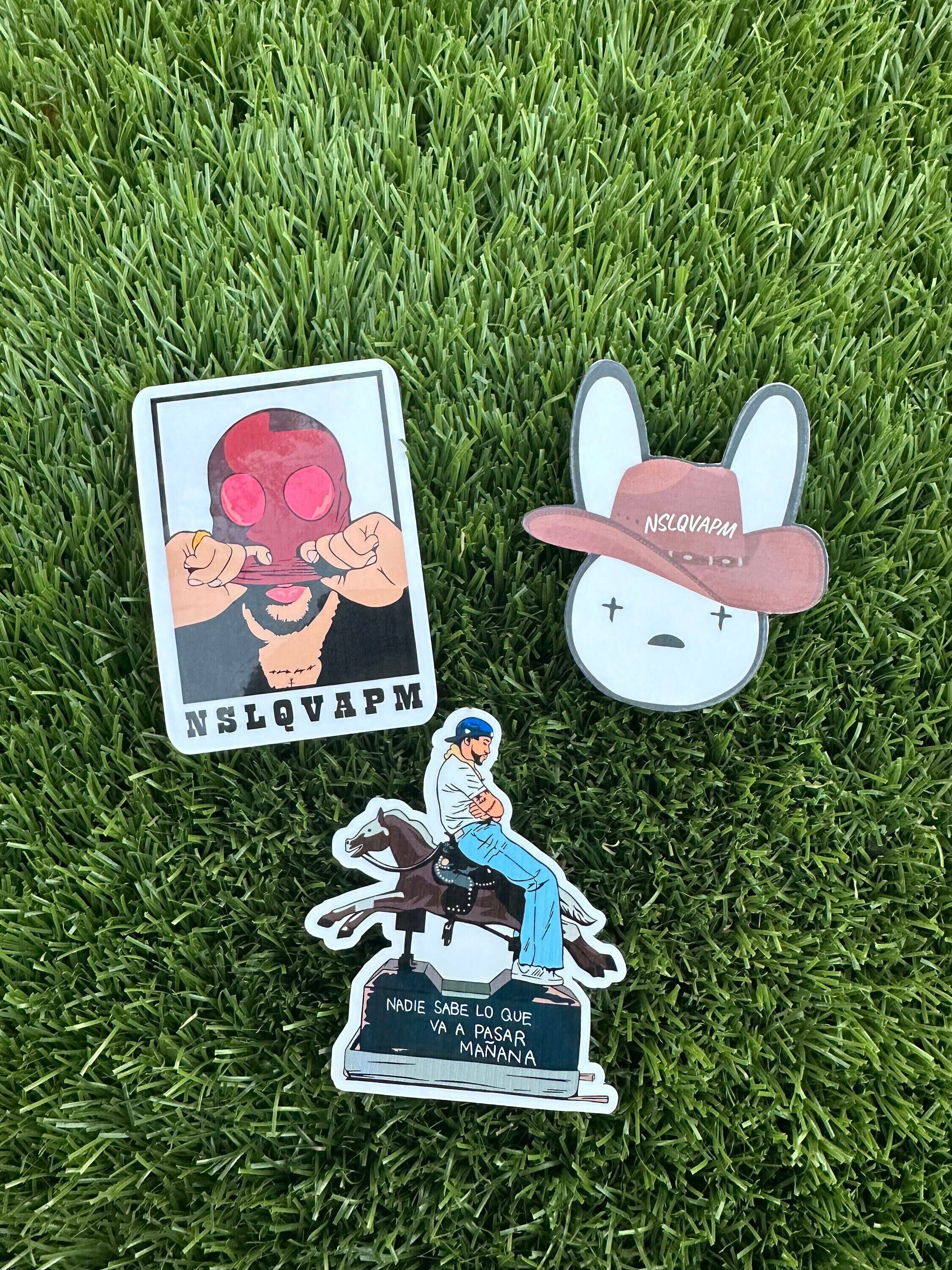 Bad Bunny nadie sabe lo que va a pasar mañana Sticker|| Bad Bunny|| Bad Bunny gift idea|| Bad Bunny fan