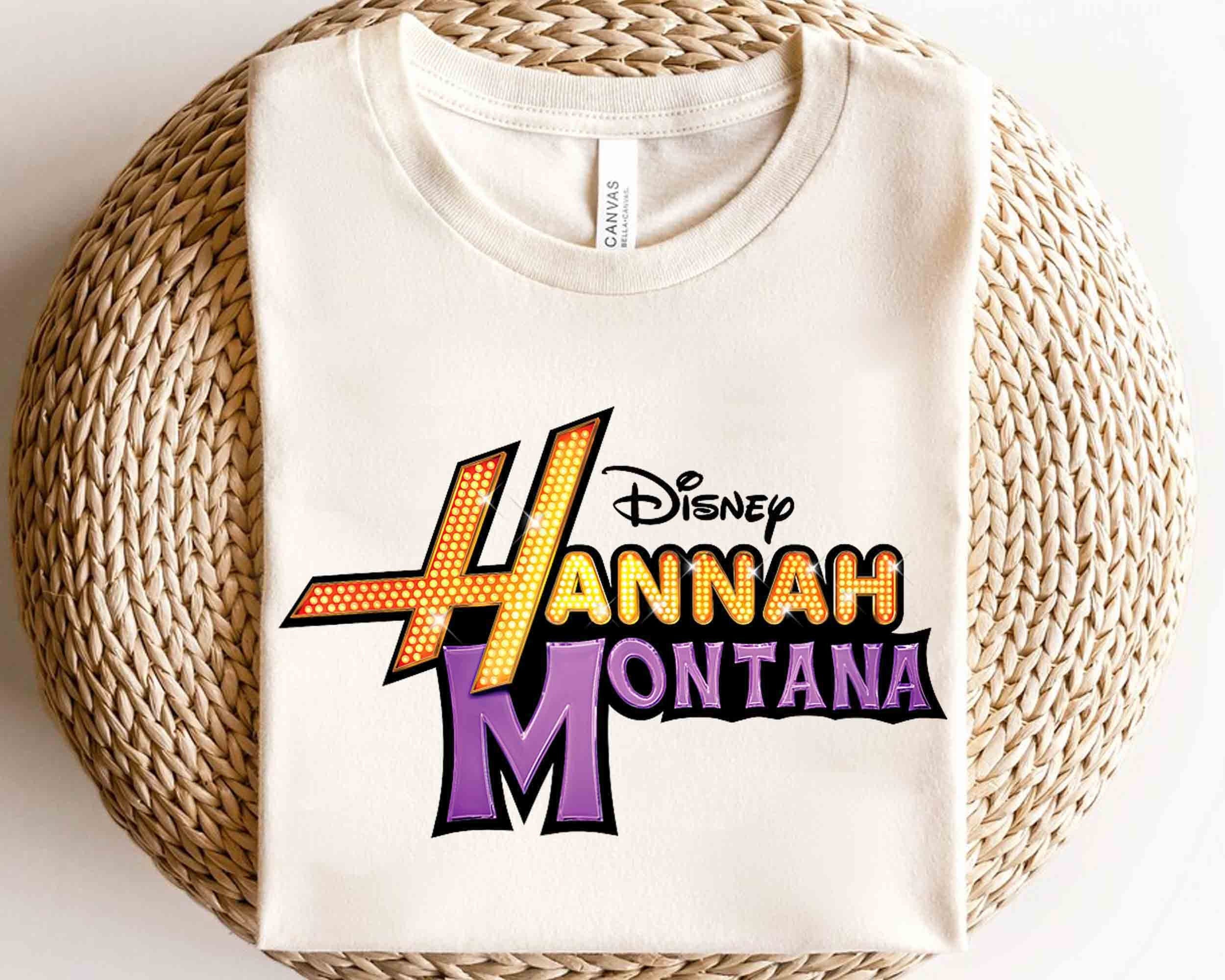 Disney Hannah Montana Logo Shirt, Hannah Montana Tee, WDW Magic Kingdom Disneyland Family Birthday Gift Adult Kid Toddler Tee