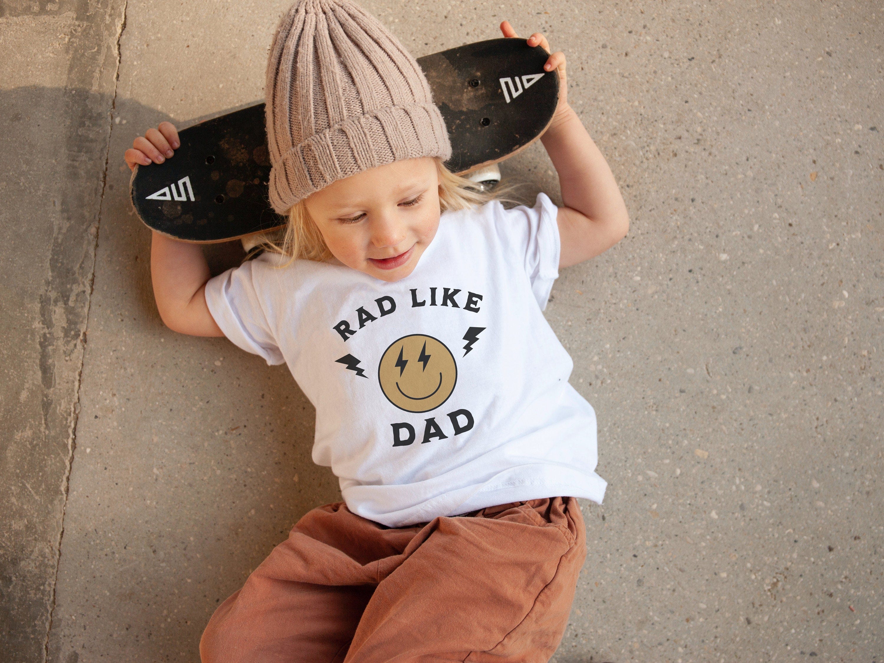 Rad like Dad Shirt -  Fathers Day Gift - Father Son Shirt - Kids Fathers Day shirt