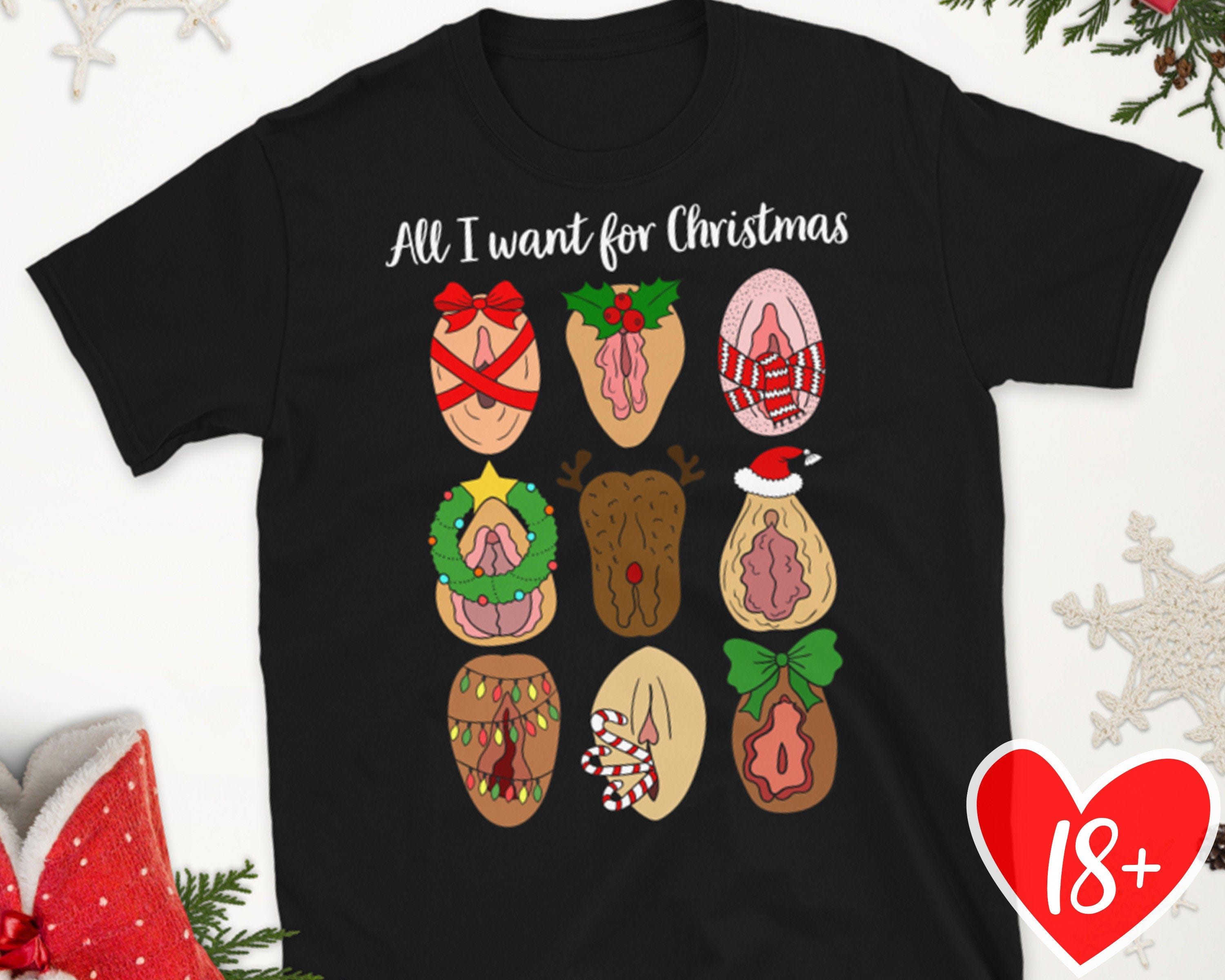 Ugly Christmas Shirts, Naughty Santa Shirt, Dirty Christmas, Funny Christmas Tee, Gift for Christmas, Secret Santa Gift, Matching Shirts