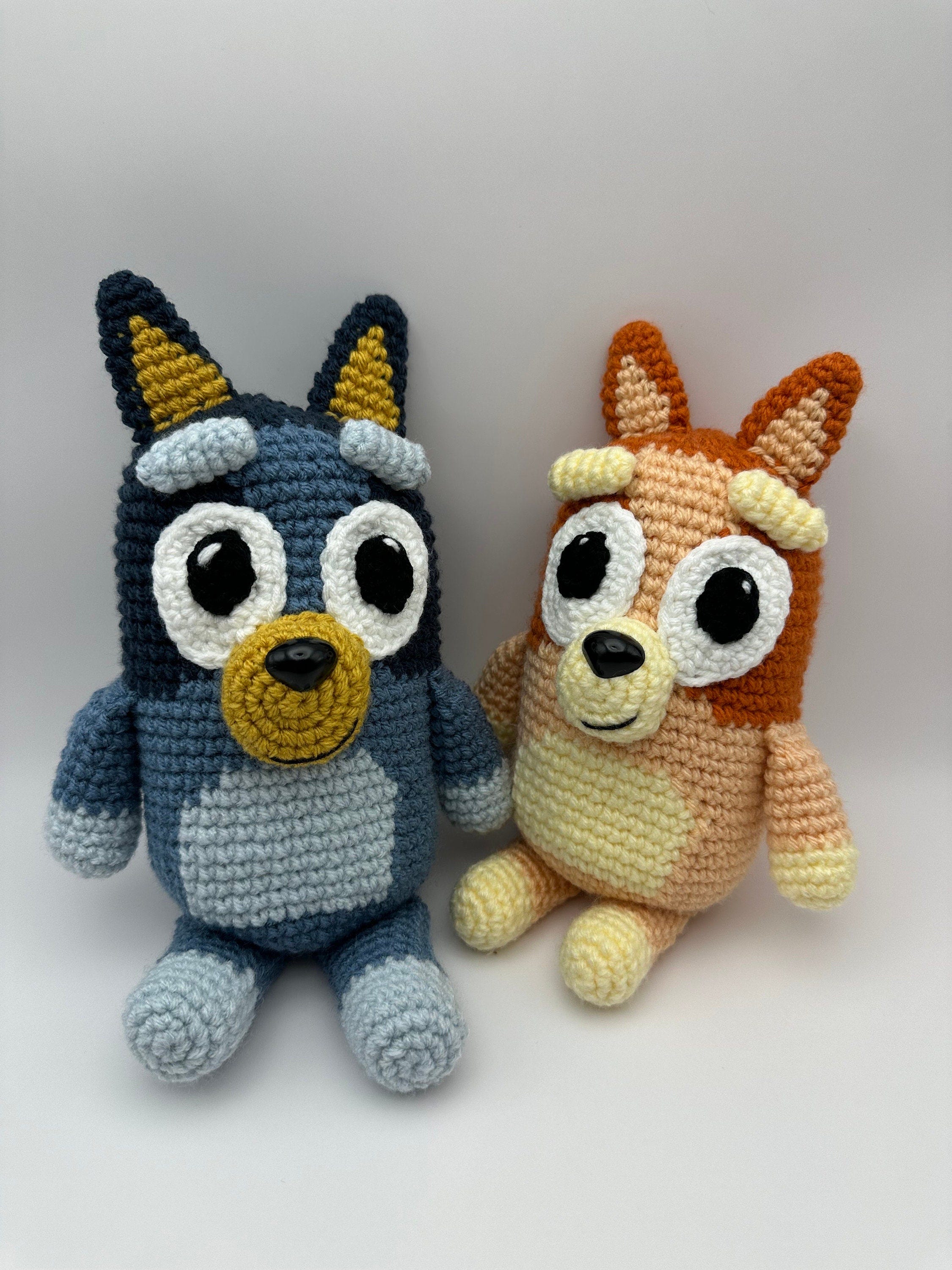 Bluey and Bingo Crochet Pattern