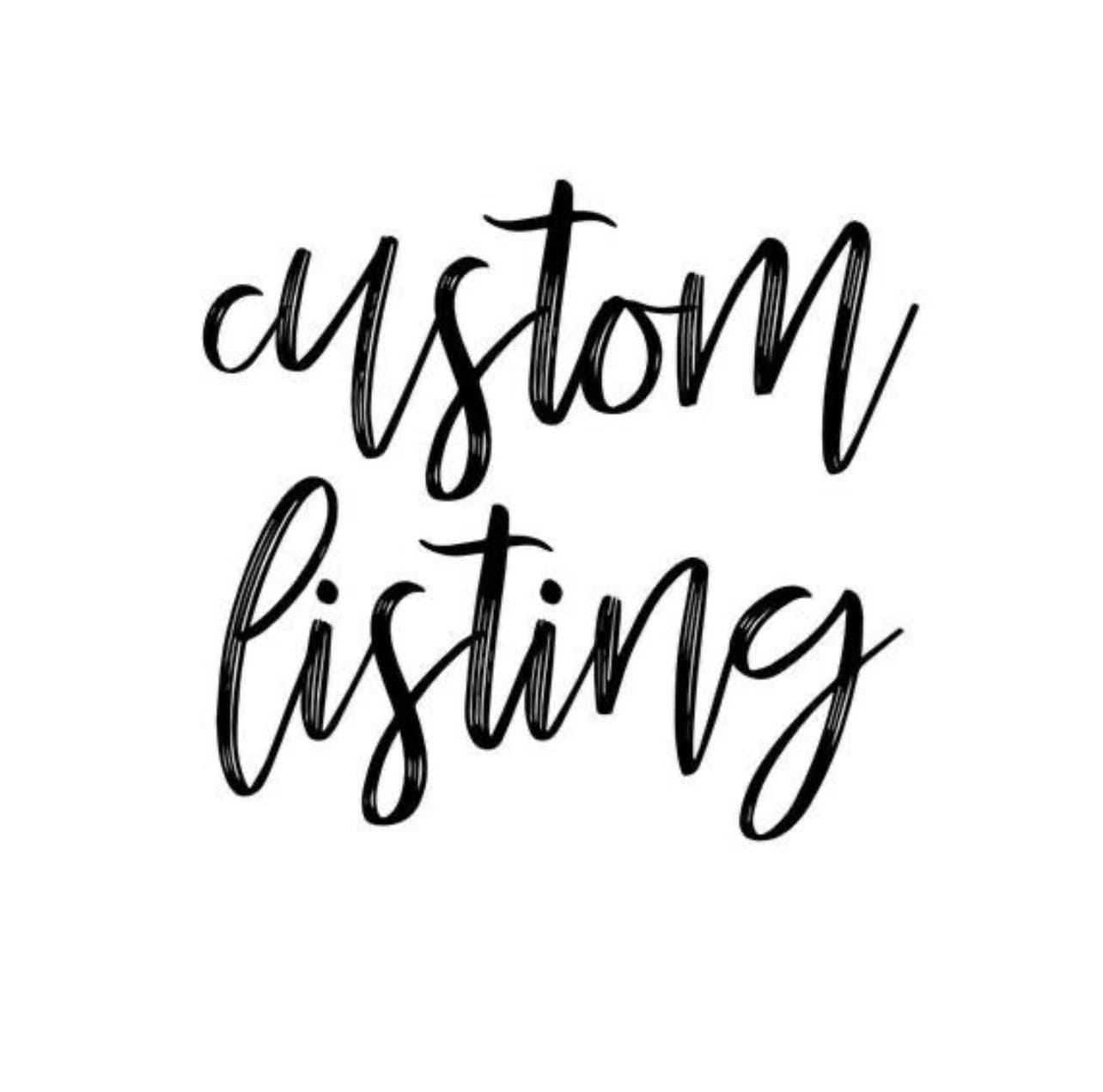 Custom listing