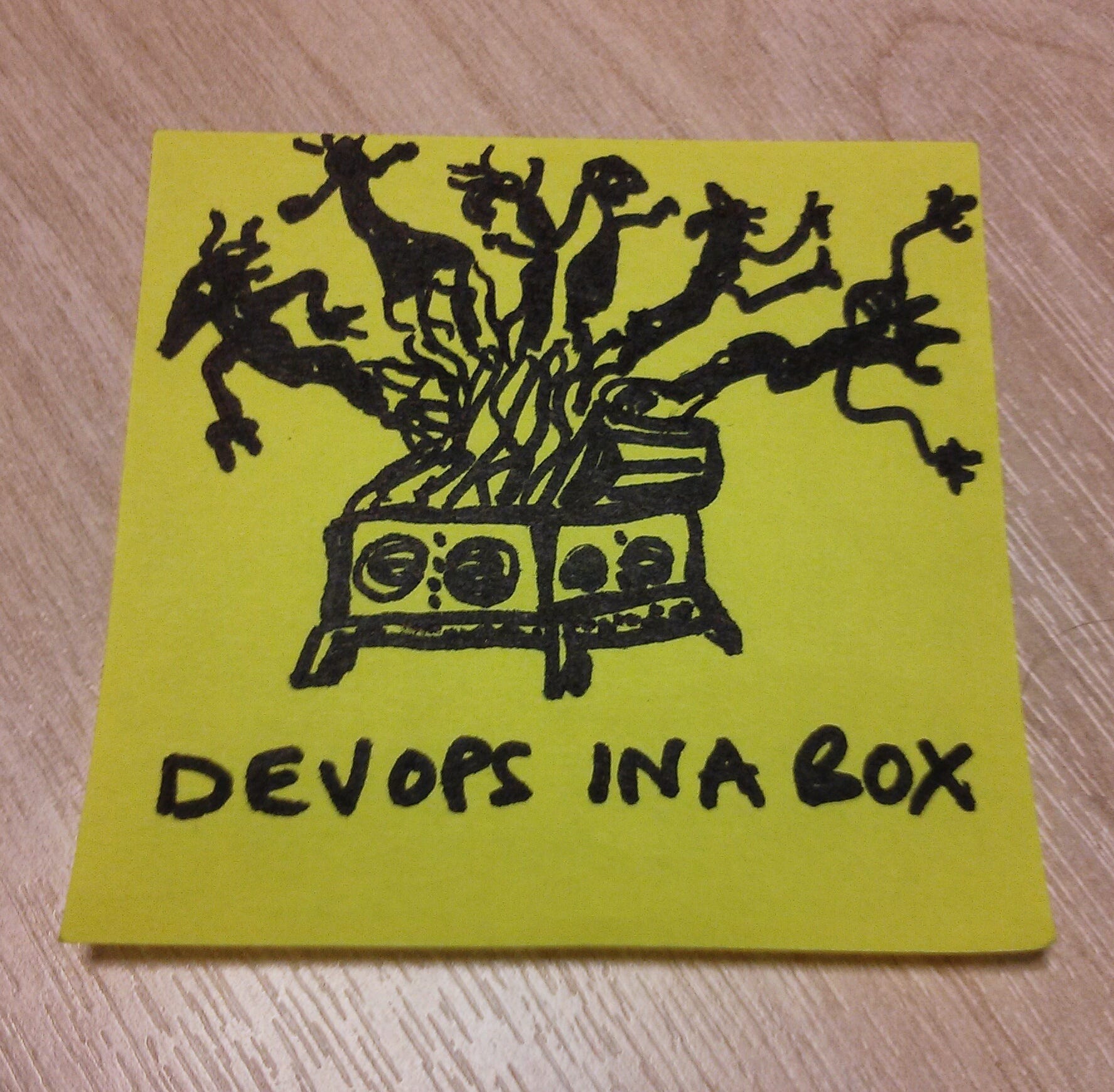 "devops in a box" by psd is licensed under CC BY 2.0 