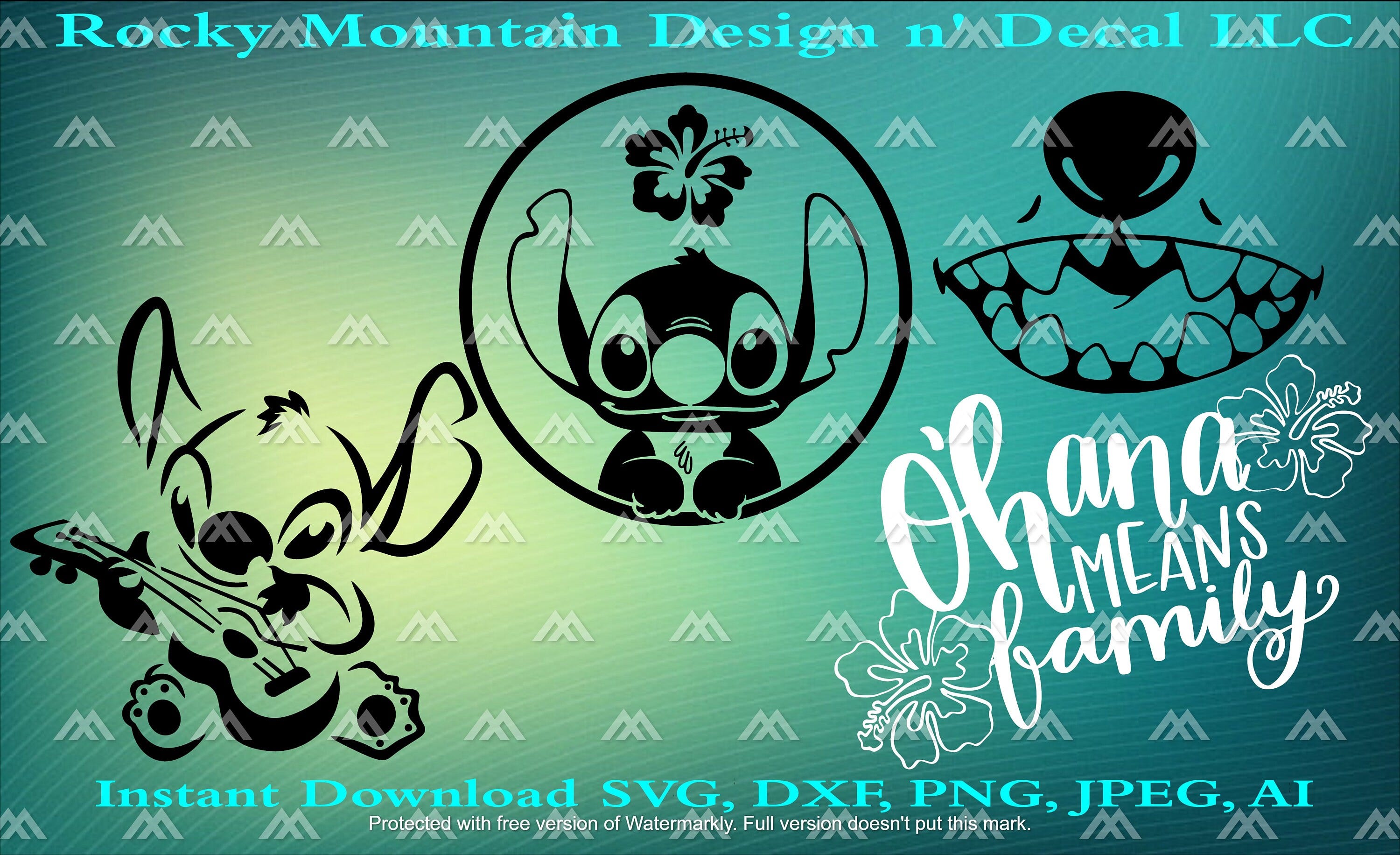 Stitch Bundle Instant Download Svg, Png, Jpeg, Dxf, AI