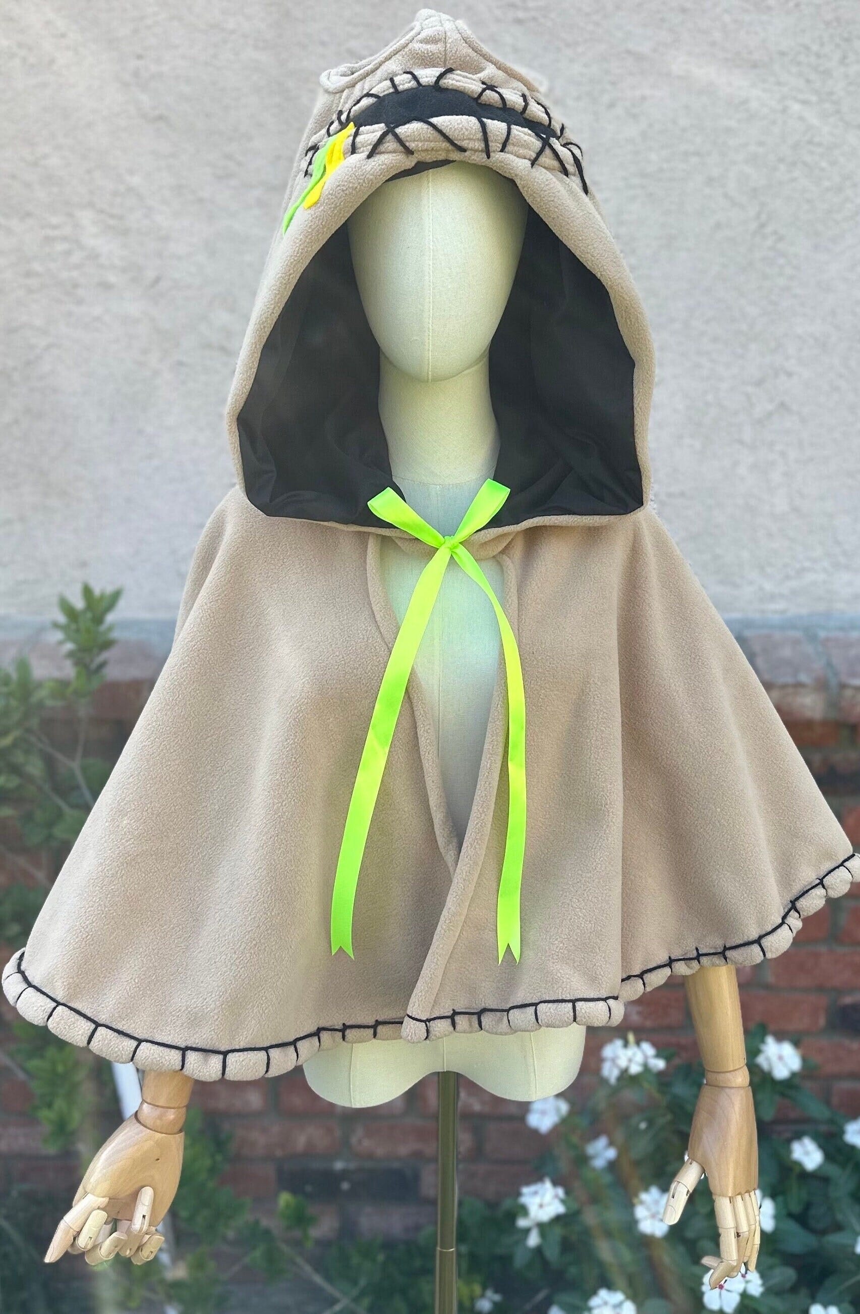 NEW The Nightmare before christmas Oogie Boogie cropped cloak