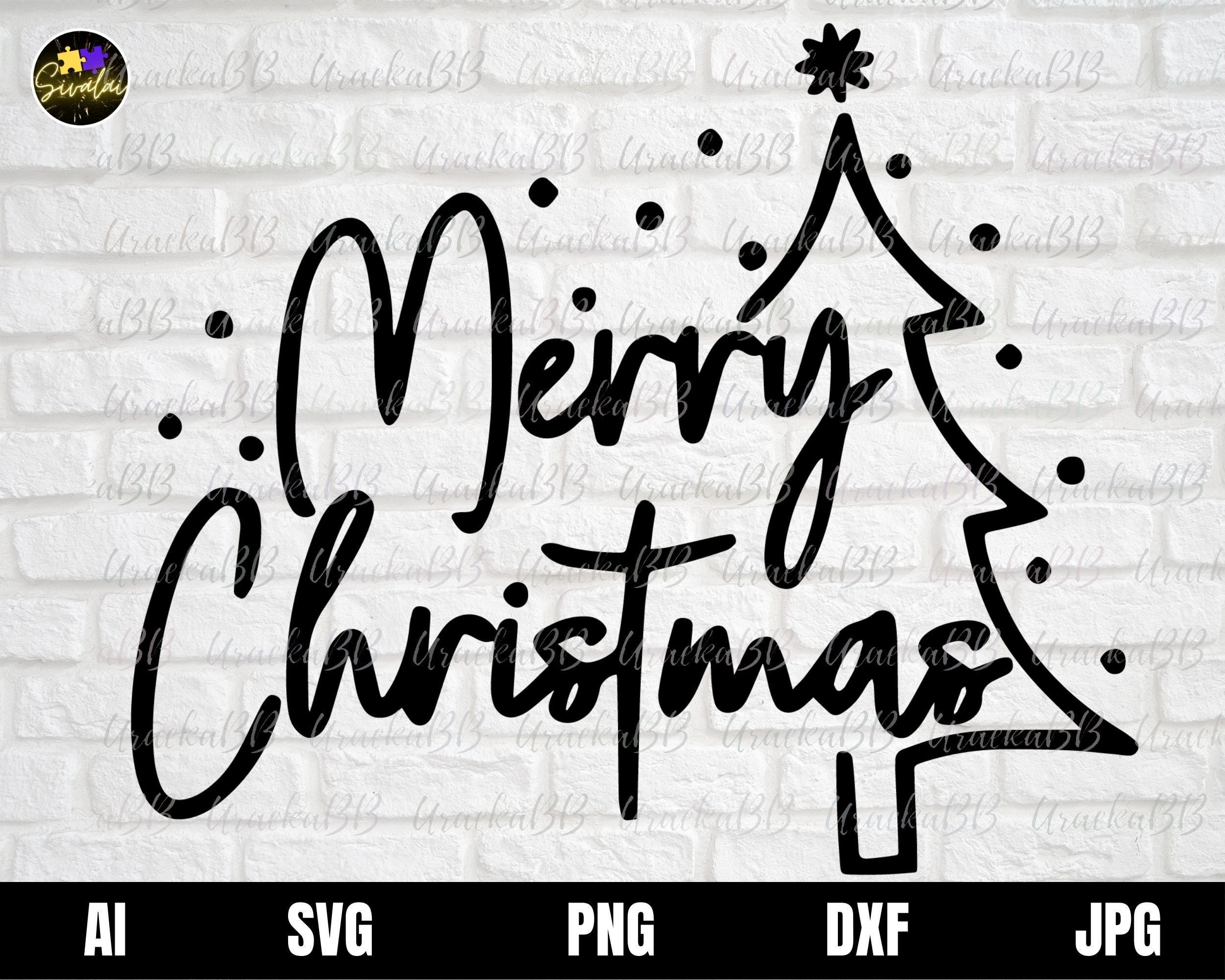 Merry Christmas svg, Christmas SVG, winter svg, Merry Christmas svg, christmas tree svg, Christmas Saying Svg
