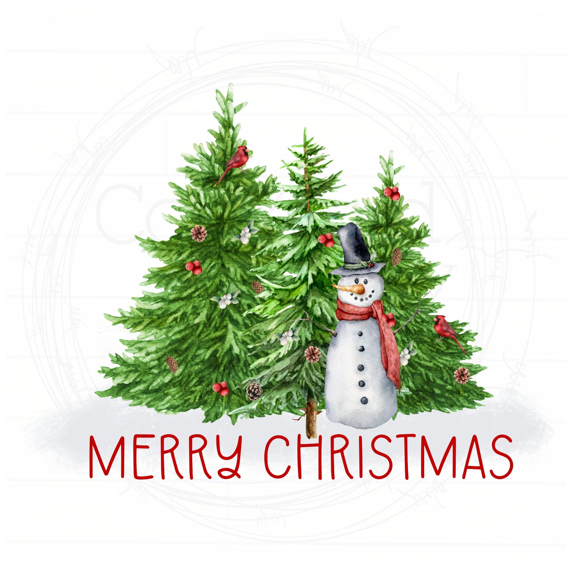 Christmas Trees and Snowman PNG, Christmas Images, Christmas Sublimation, Kitchen png Christmas PNG, Digital Downloads, Snowman, Winter