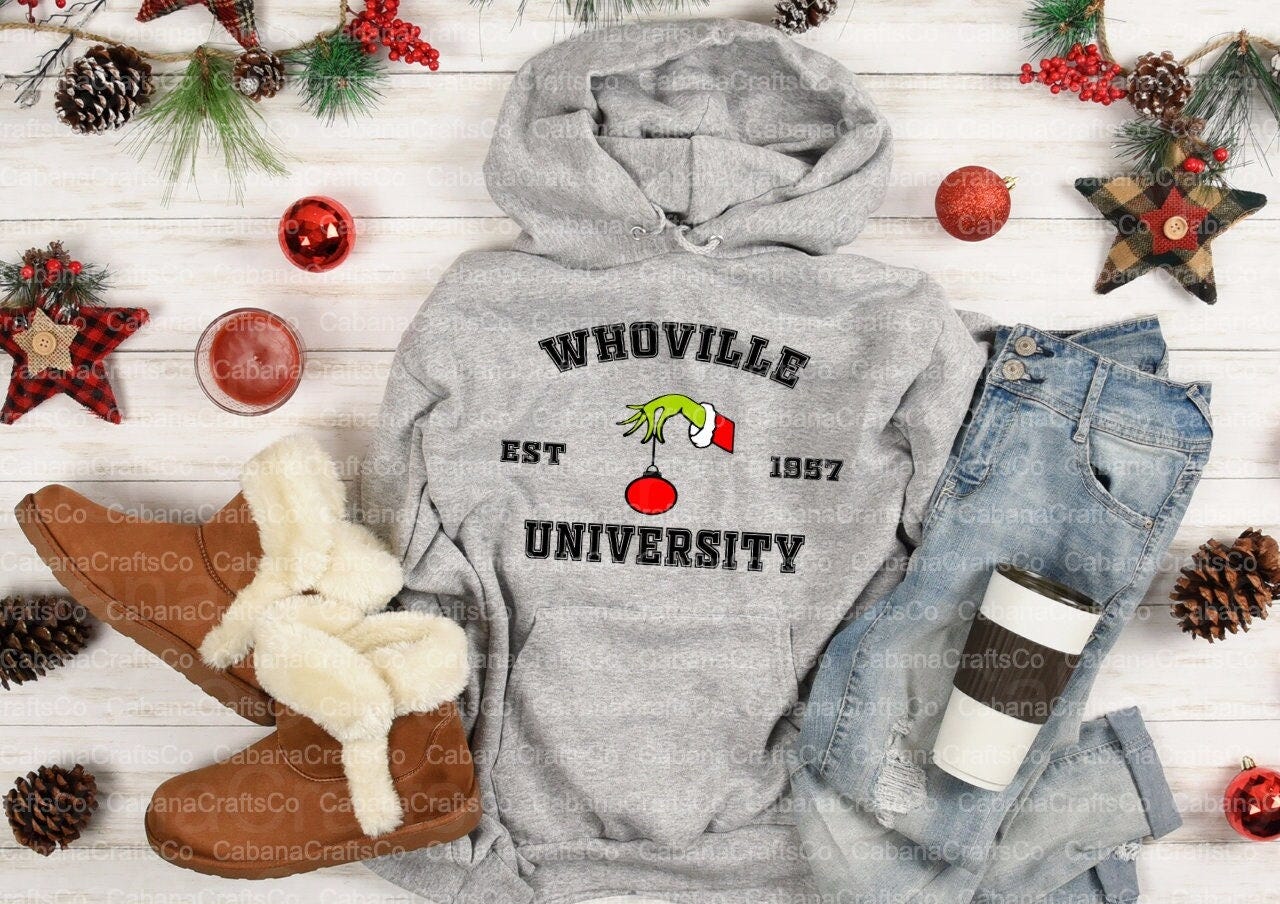 Whoville University Bundle - Grinch - Digital File