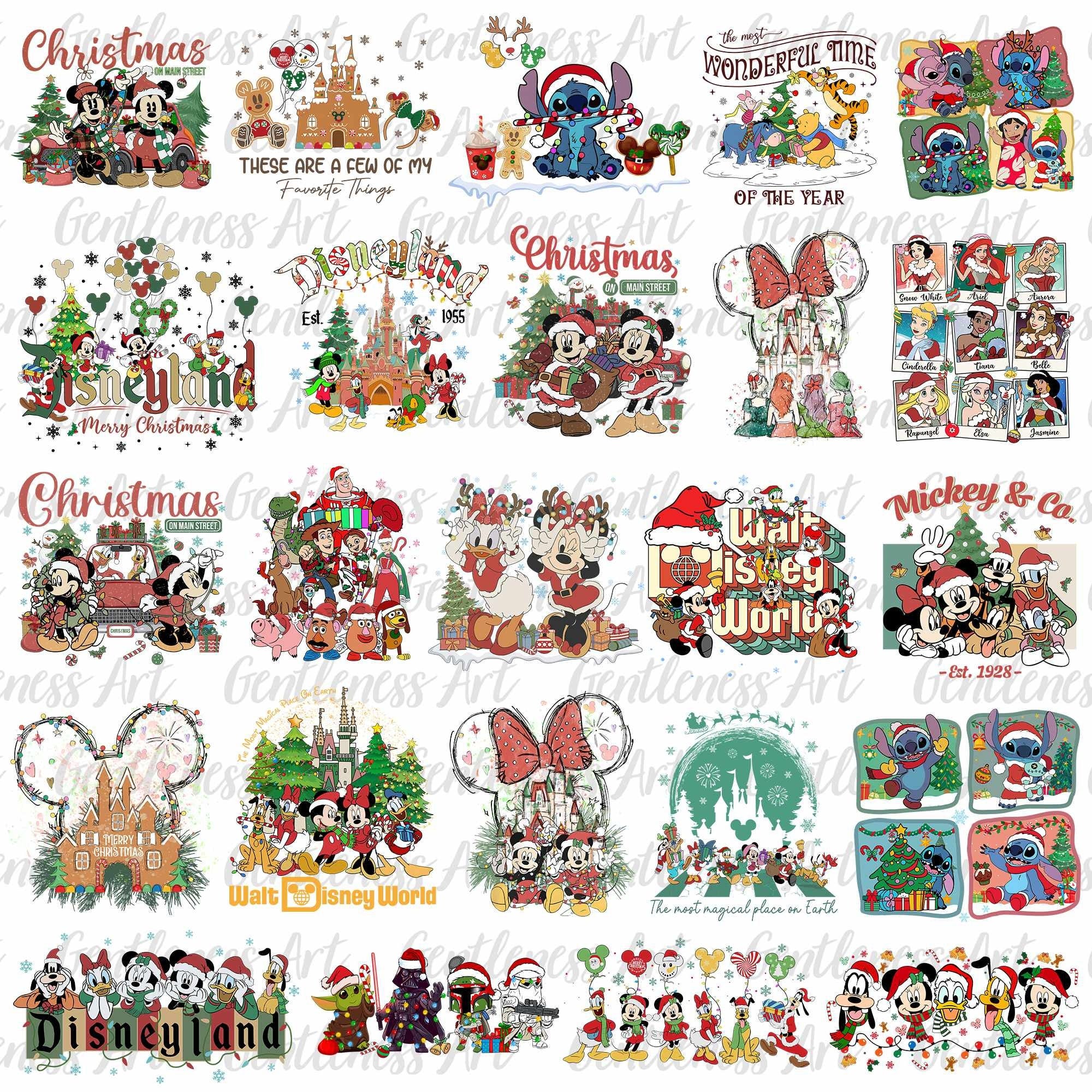 Merry Christmas Bundle Png, Christmas Mouse And Friends, Xmas Png, Christmas Friends Png, Holiday Season Png