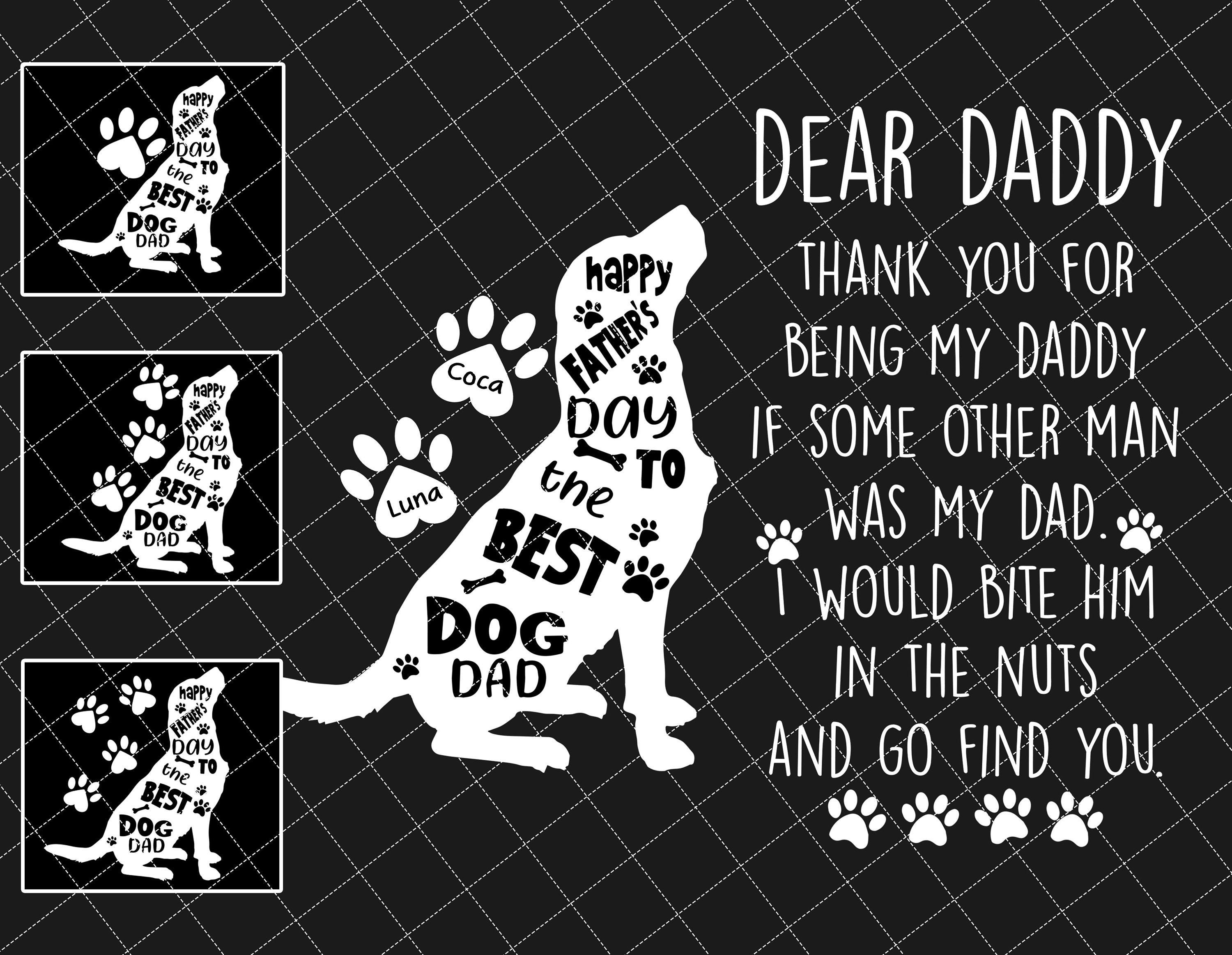 Dear Dad Thank You For Being My Daddy Png Happy Father