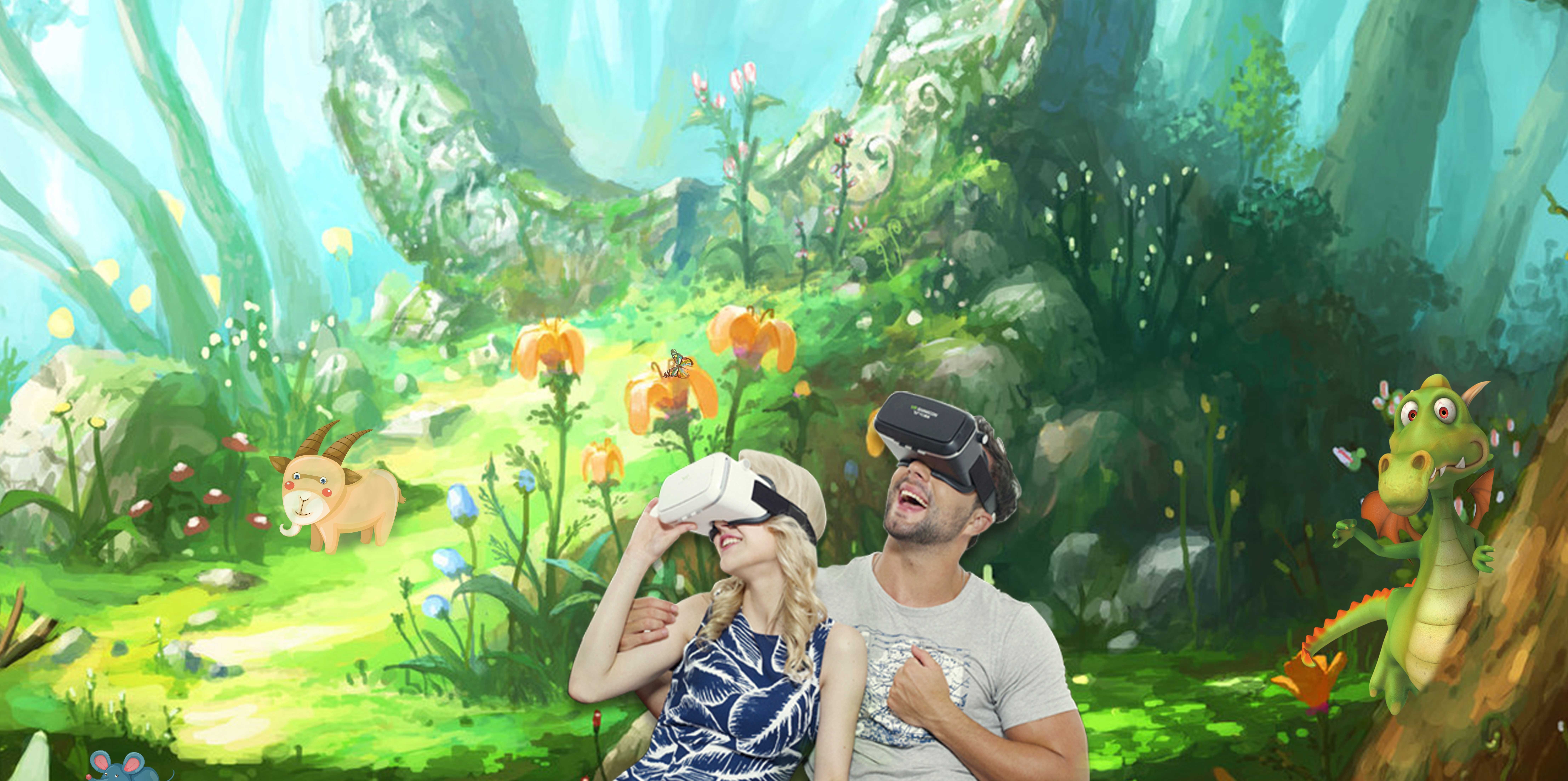 Virtual reality simple explanation
