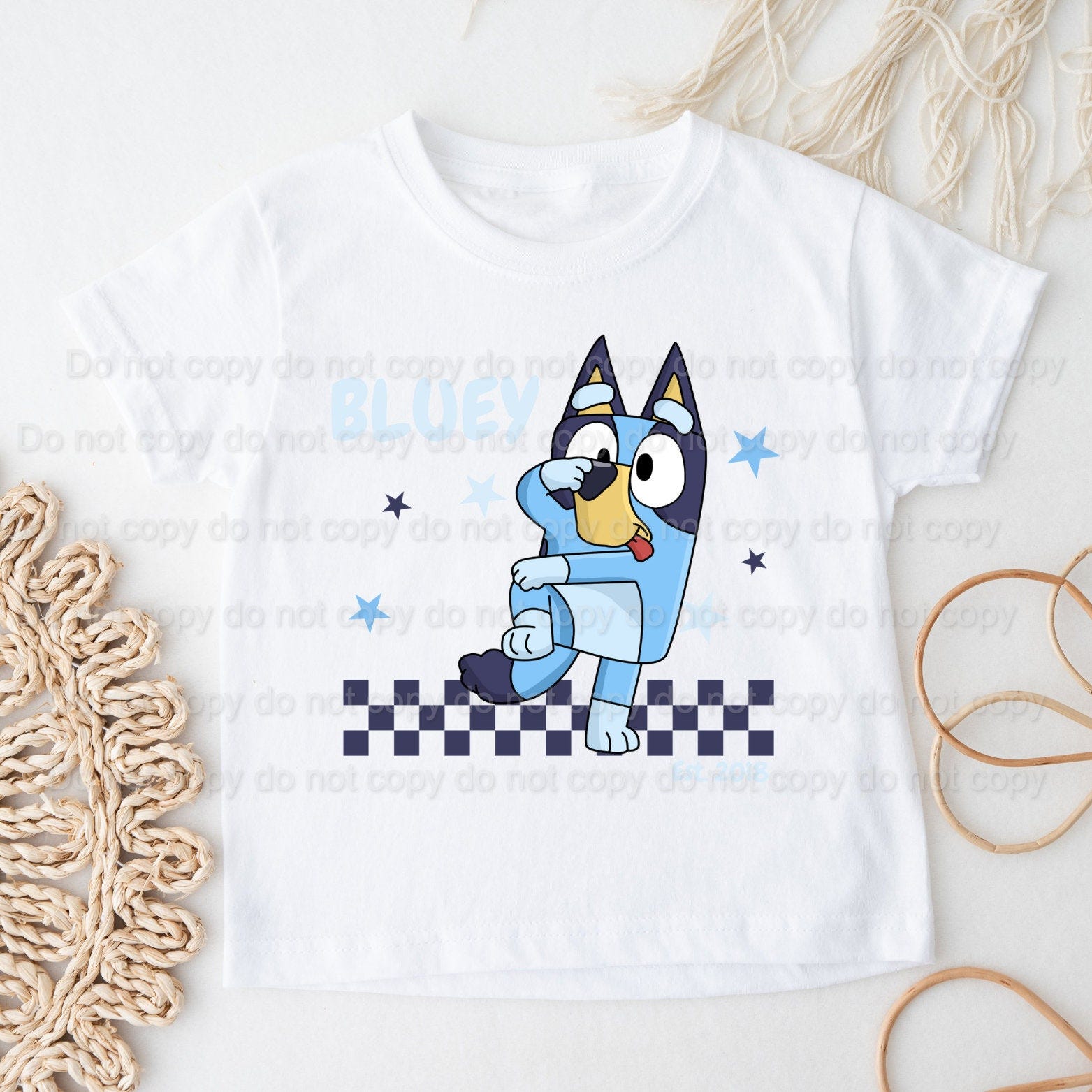 boy blue dog png retro checkered heeler png blueyy png trendy blue design for tshirts