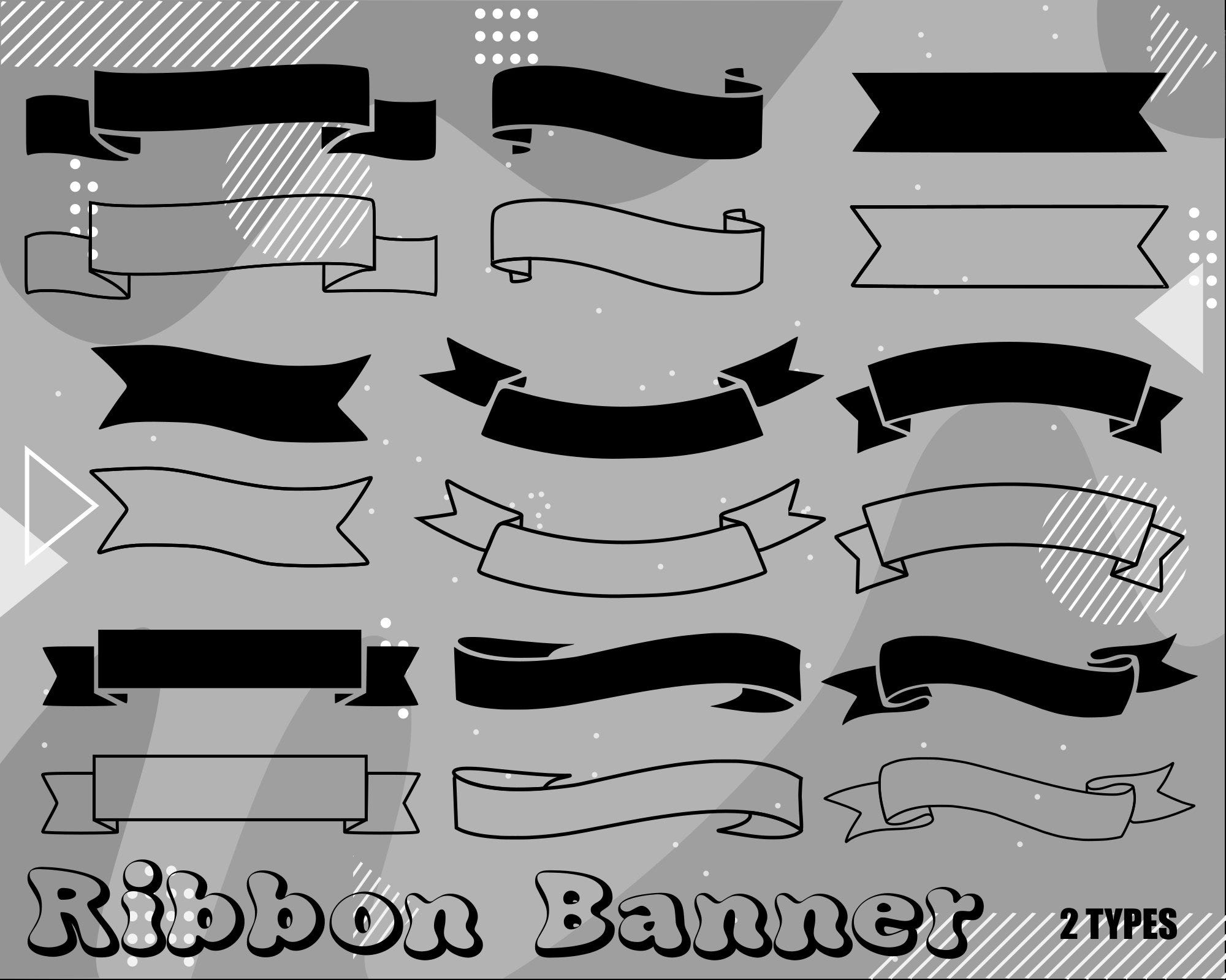 Ribbon Banner SVG | PNG