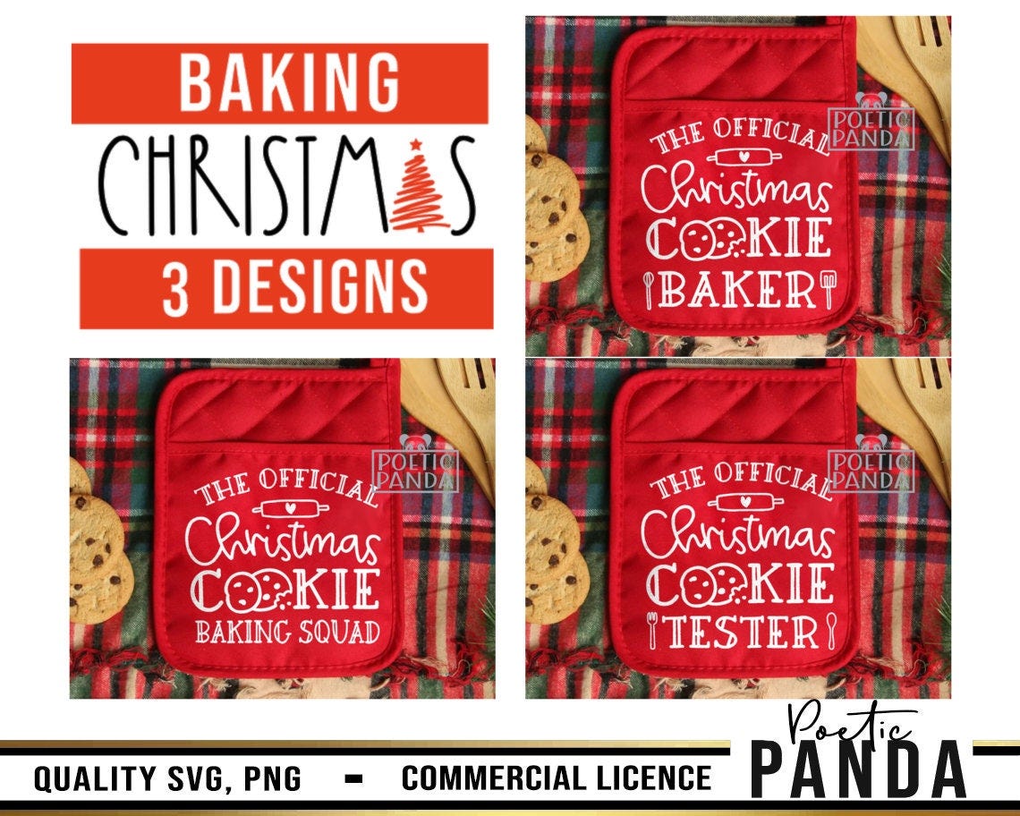 Christmas Baking Svg, Christmas Cookie Svg, Kids Christmas Svg, Cookie Baking Crew Svg, Christmas Baking Squad Svg, Christmas Sign Svg