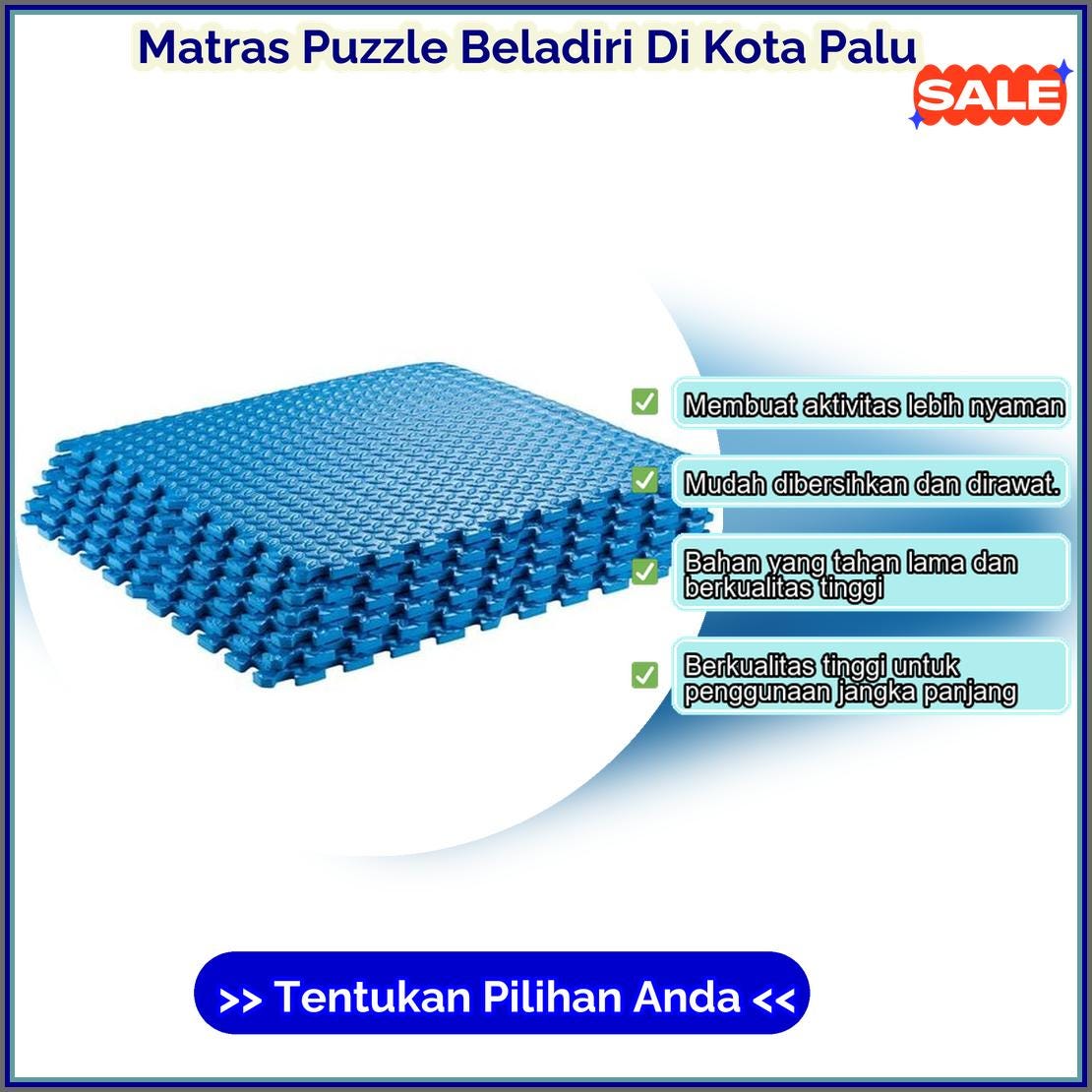 Matras Puzzle Beladiri Di Kota Palu