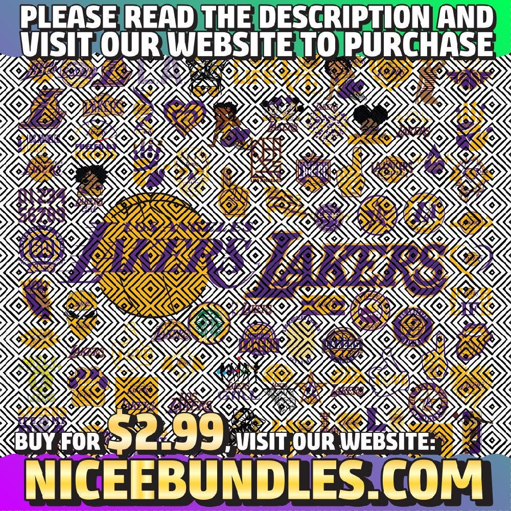 84 Files Lakers-Baseball Team SVG, Lakers svg, N-B-A Teams Svg, N-B-A Svg, Png, Dxf, Eps, Instant Download