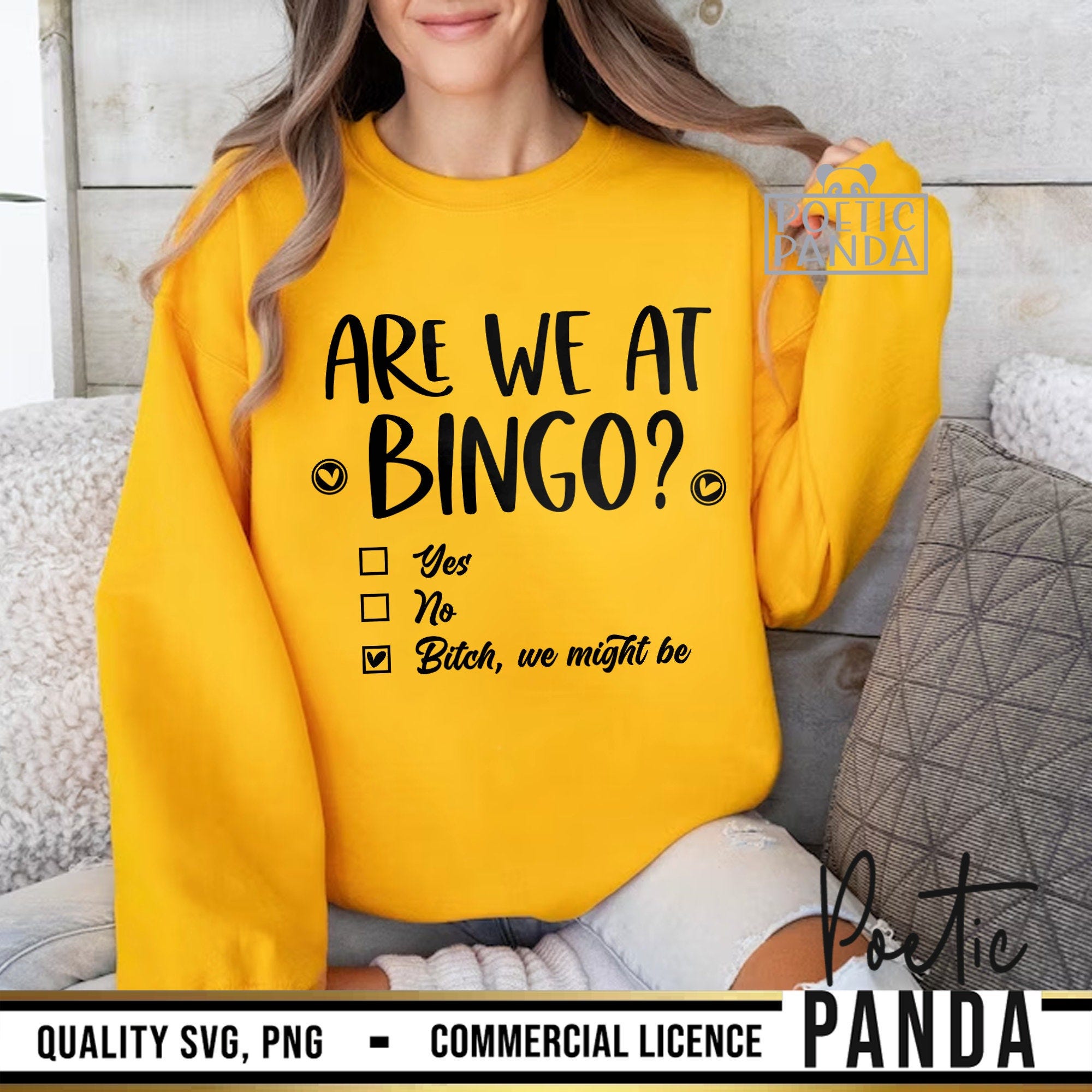Are We At Bingo SVG PNG, Bingo Svg, Funny Bingo Shirt Svg Design, Love Bingo Svg, Bingo Fan Gift Svg, Rude Bingo Quote Svg