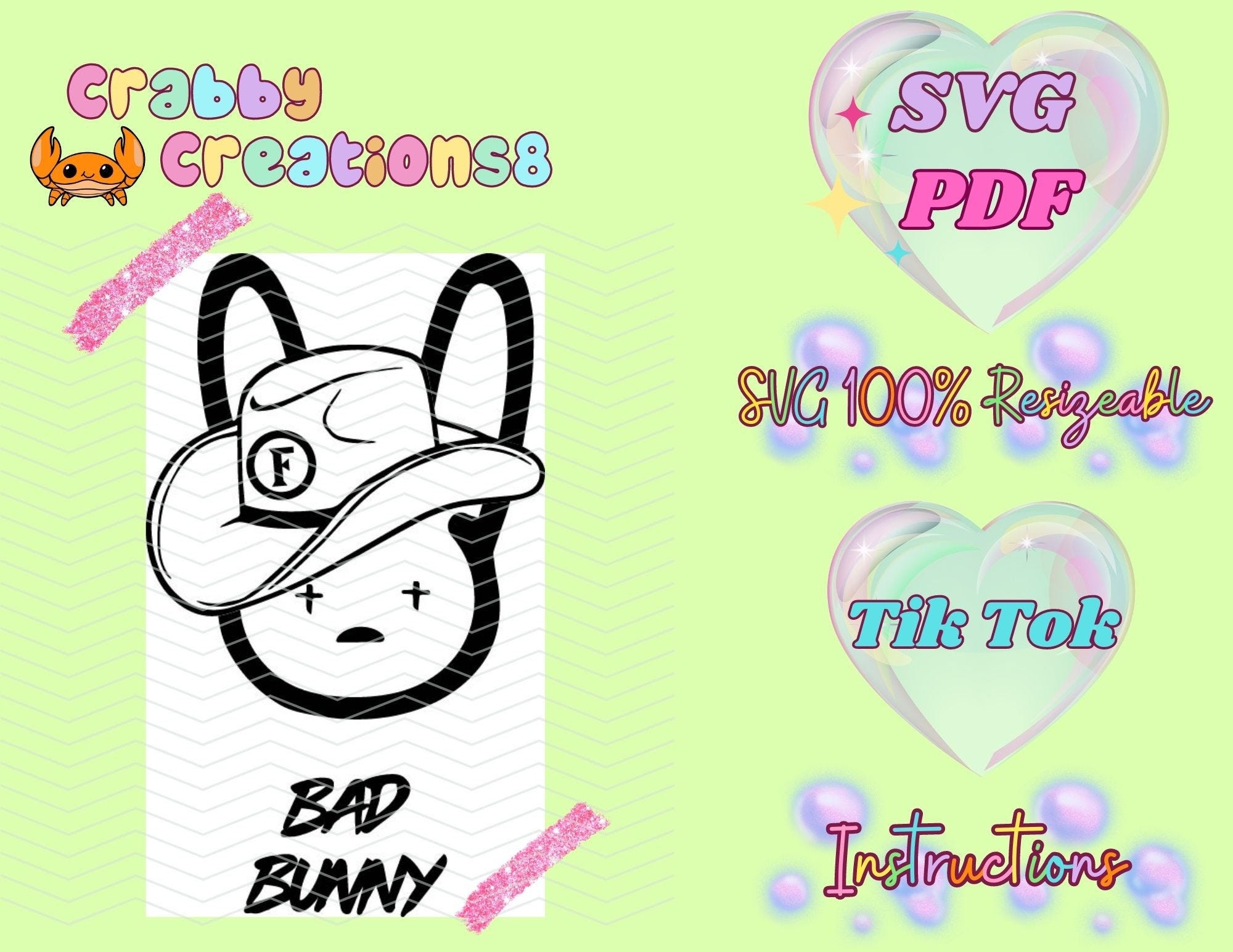 Bad Bunny Grupo Frontera Svg File