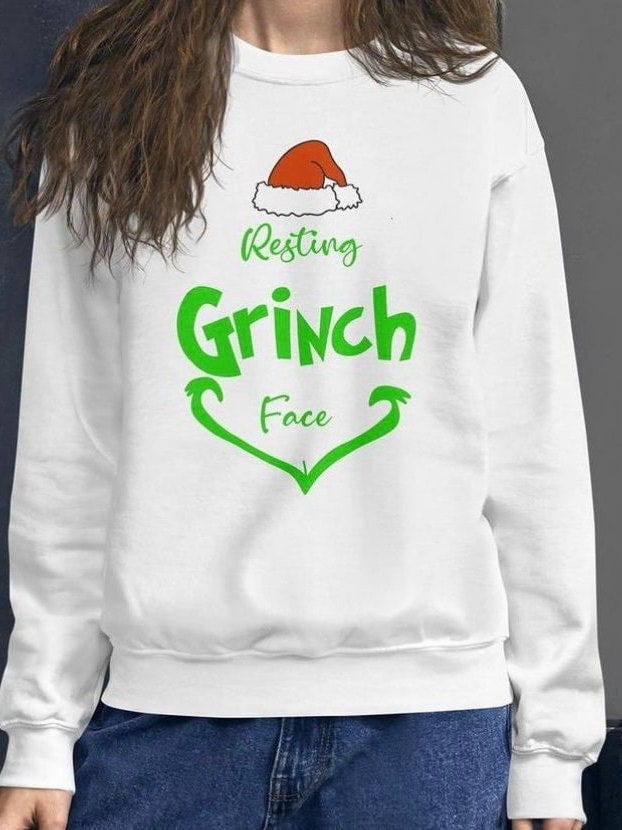 Resting Grinch Face (Christmas)