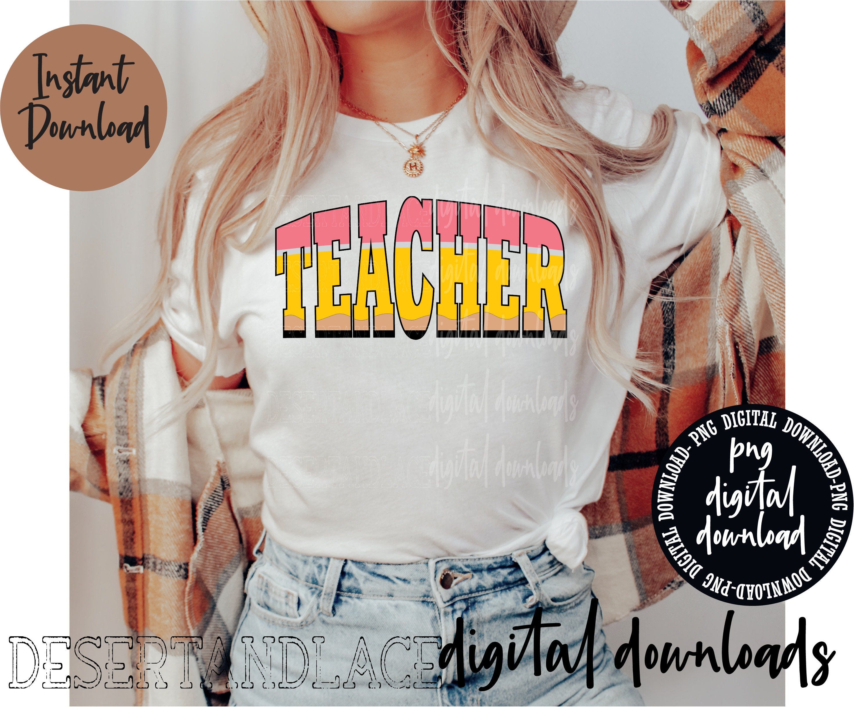 ORIGINAL CREATOR* Teacher Pencil PNG digital download | Teacher png | Teacher graphic tee | gifts for Teacher | Pencil |