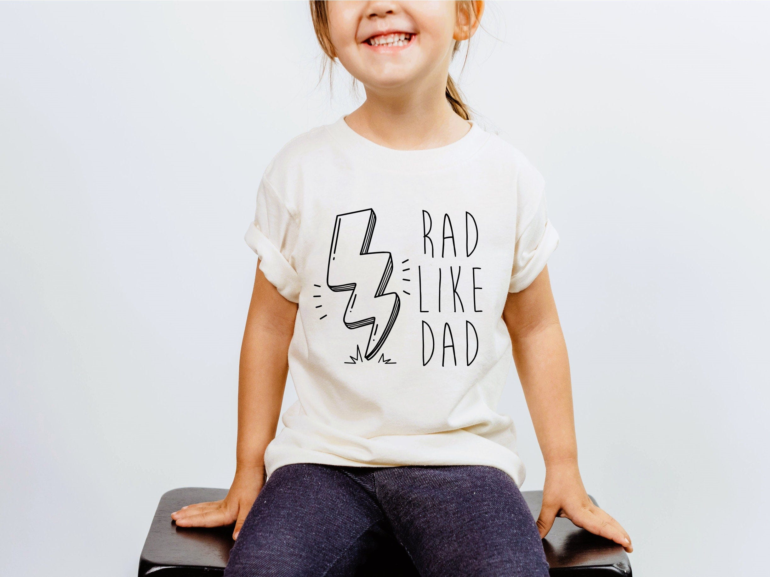 Rad Like Dad Shirt, Rad Like Dad Tee, Boy Tee, Kids shirt, Like Dad Shirt, Rad Tee, Rad Shirt, Just Like Dad Shirt, Rad Tee, Just Like Dad T