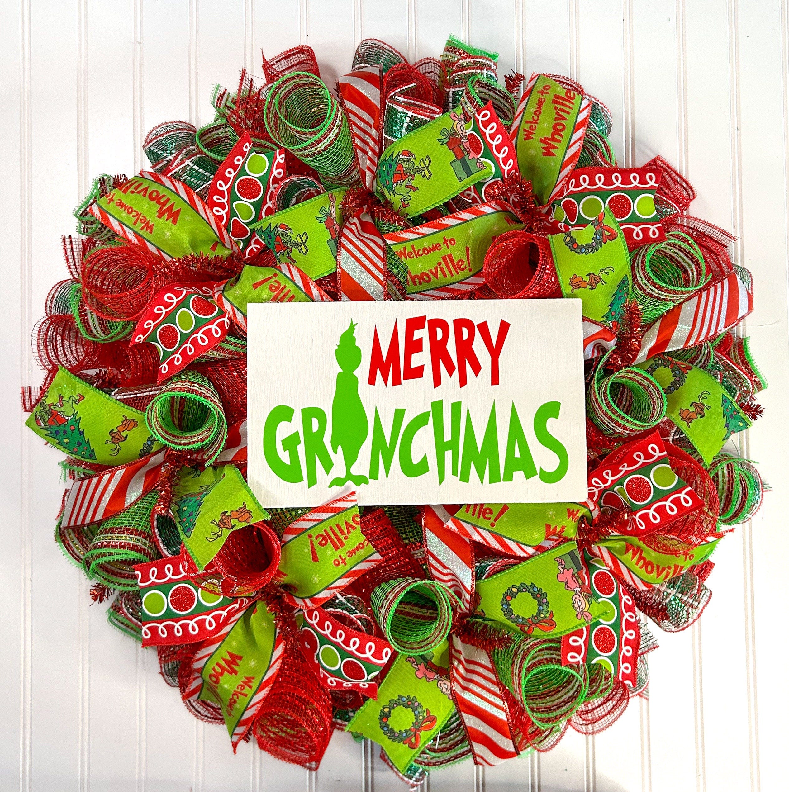 Grinch Christmas wreath, grinch Christmas, Christmas wreath Grinch wreath for front door , grinch wreaths, grinch decorations for door