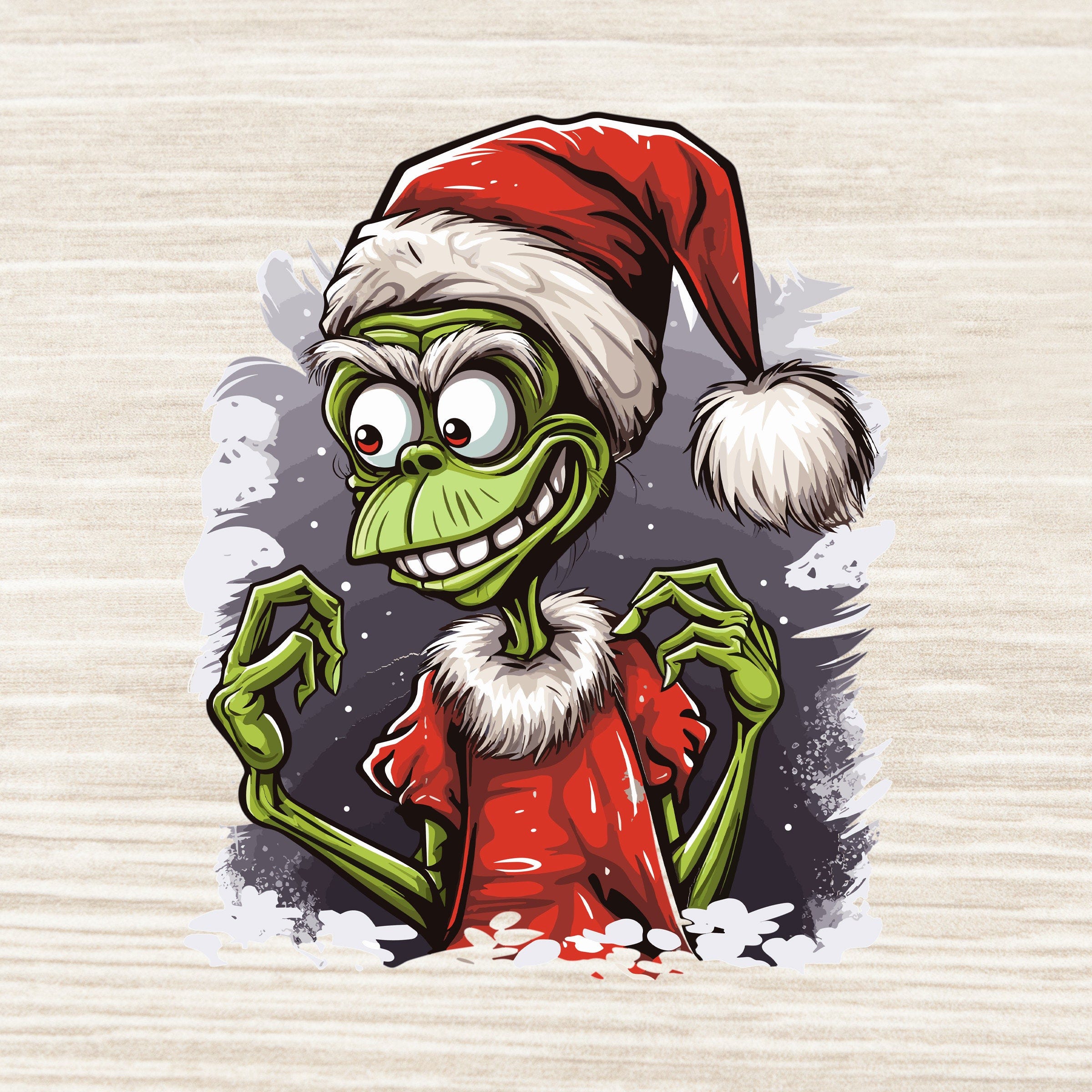 Christmas grinch png file grinch shirt png grinch clipart sublimation designs | PNG-61