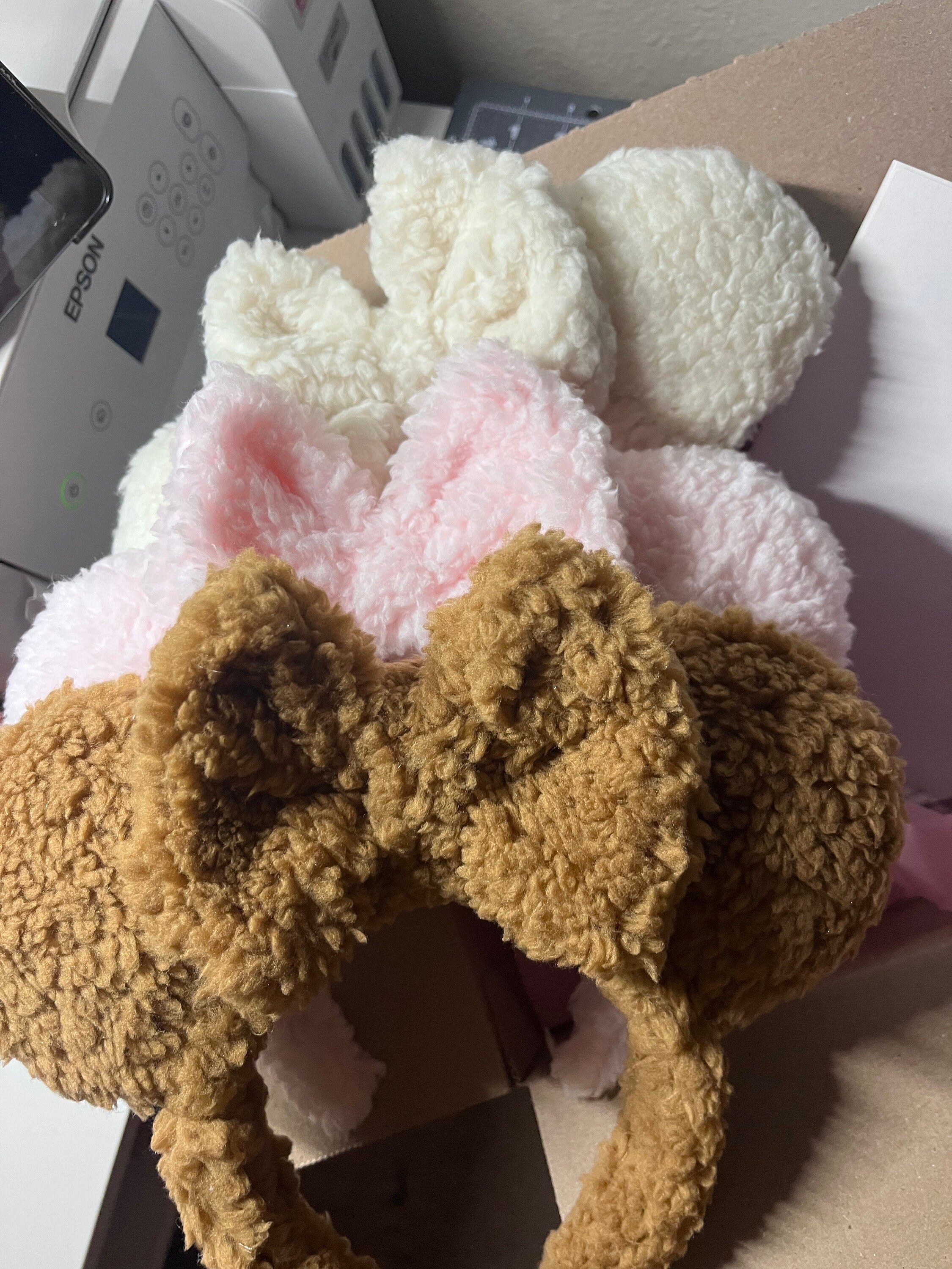 Teddy bear Mouse Sherpa ears