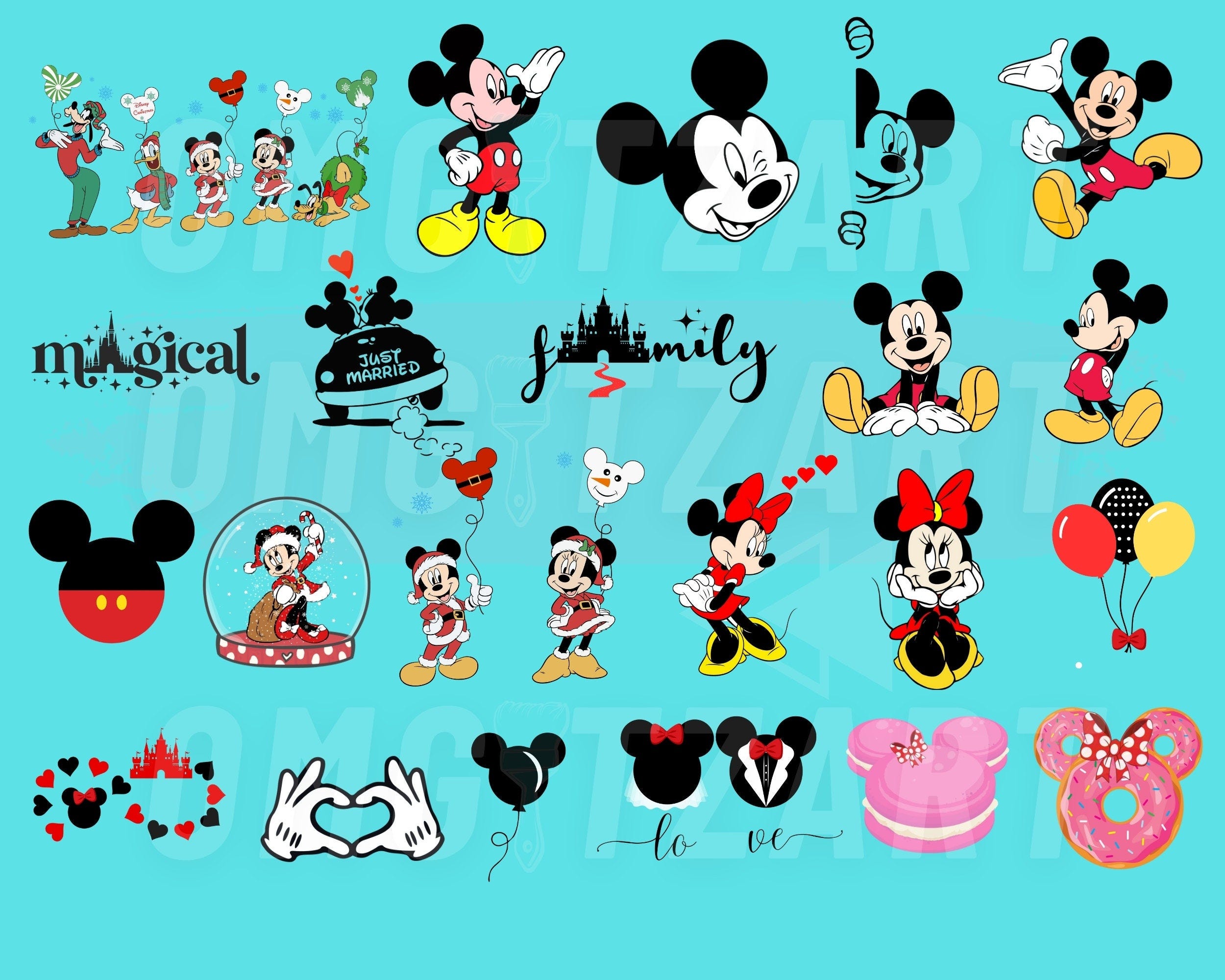 Mickey Mouse SVG Bundle Layered Head SVG Birthday t-shirt SVG, Tumbler Mug svg files for Cricut, svg Files For Cricut, For Silhouette,