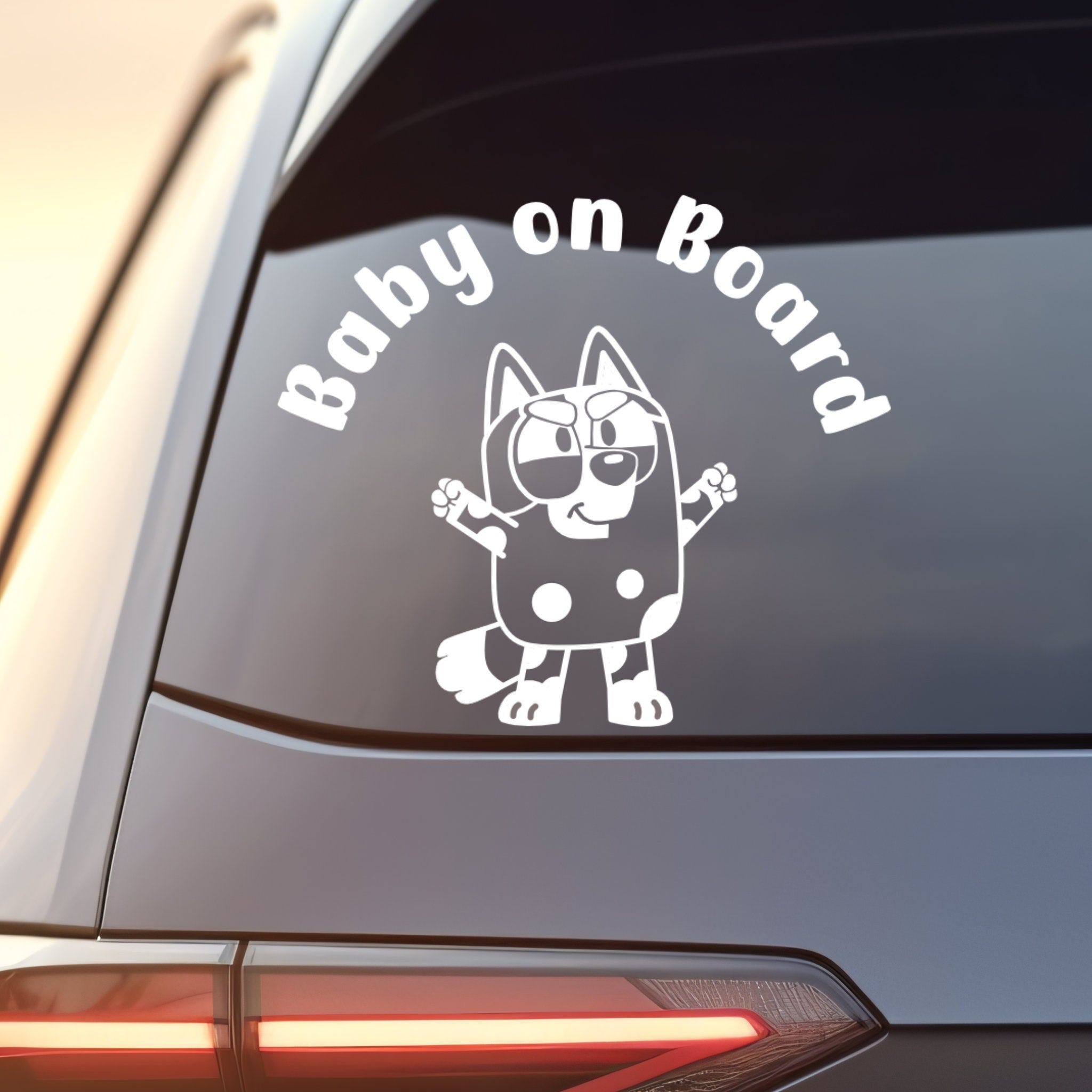 Baby on Board Decal Muffin