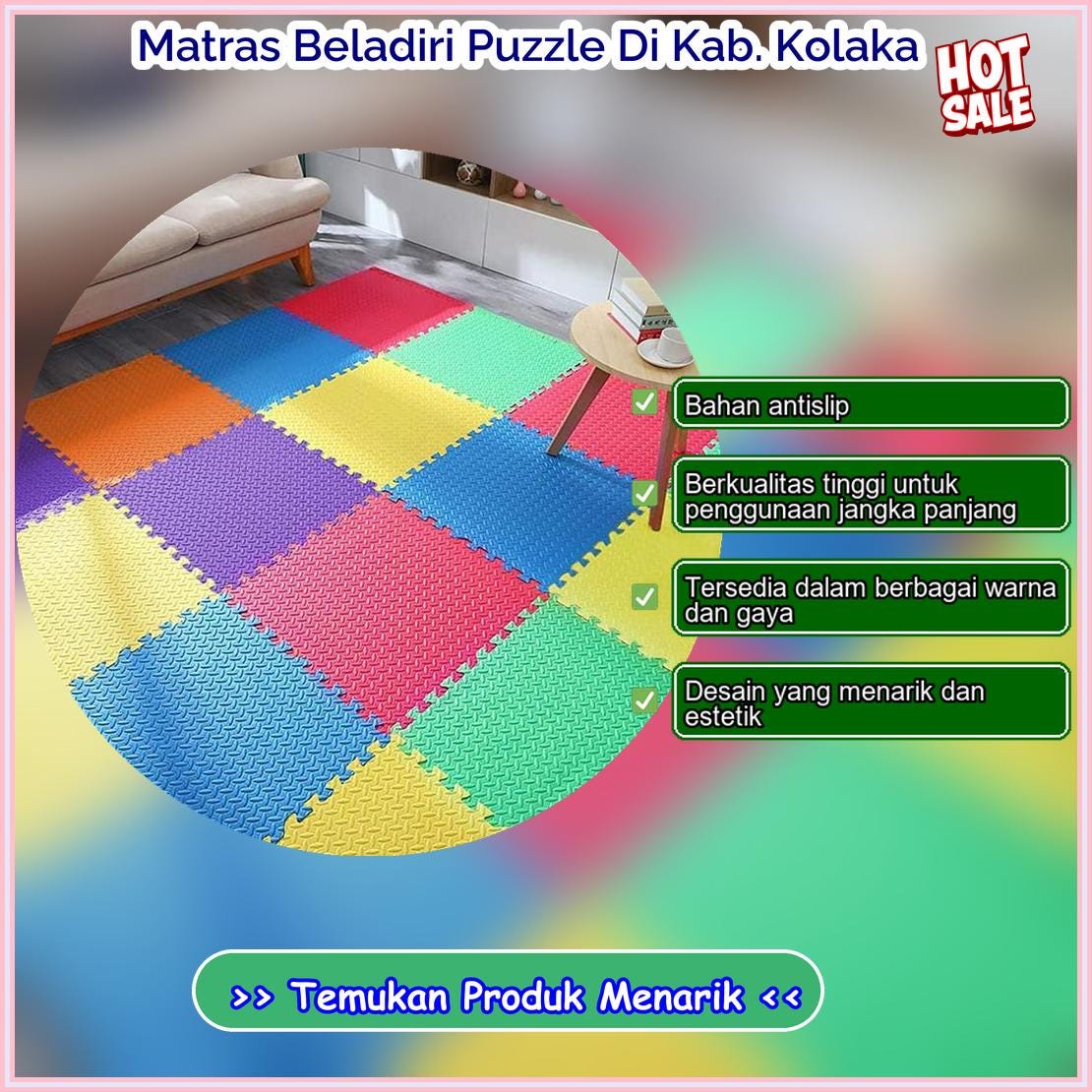 Matras Beladiri Puzzle Di Kab Kolaka