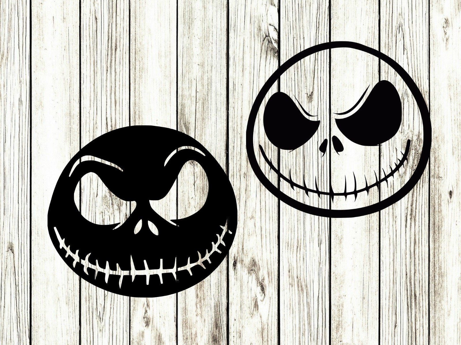 Jack skellington svg, A nightmare before Christmas svg, cut files for cricut, cut files for silhouette